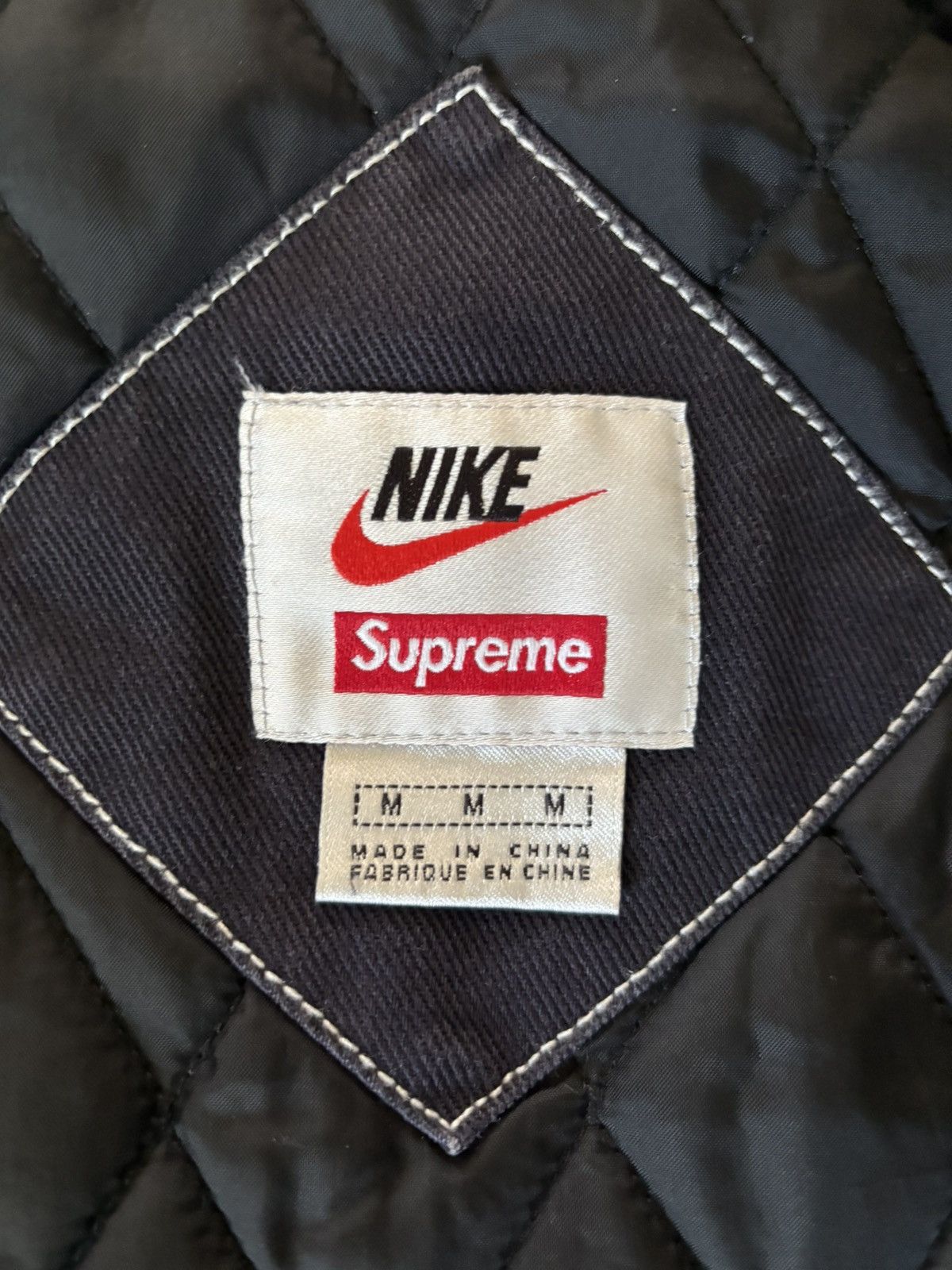 Supreme Supreme x Nike Double Zip Quilted Work Jacket FW18 Size US M / EU 48-50 / 2 - 6 Thumbnail