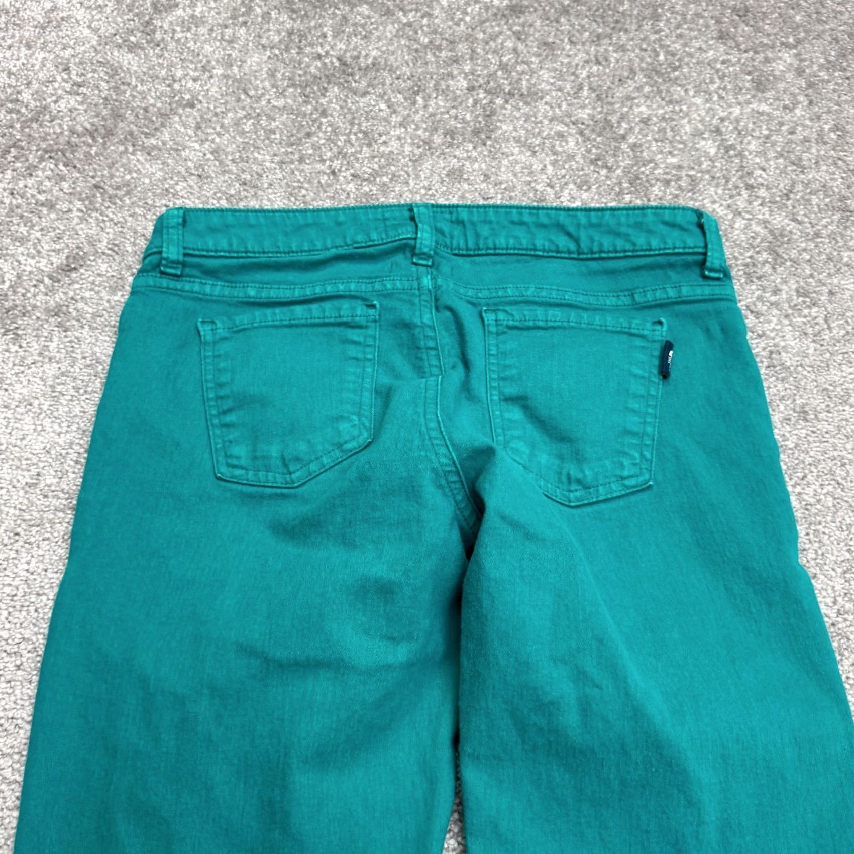 The North Face The North Face Valencia Slim Jeans Womens 2 Green Denim High Rise 5-Pocket Stretch Size 30" / US 8 / IT 44 - 4 Thumbnail