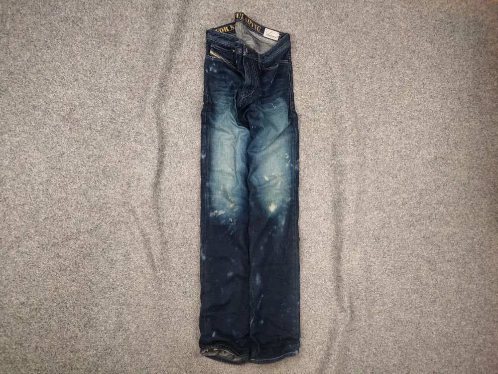 Diesel Diesel shioner Dark dyed Faded Denim Jeans Vintage Style Size US 34 / EU 50 - 1 Thumbnail