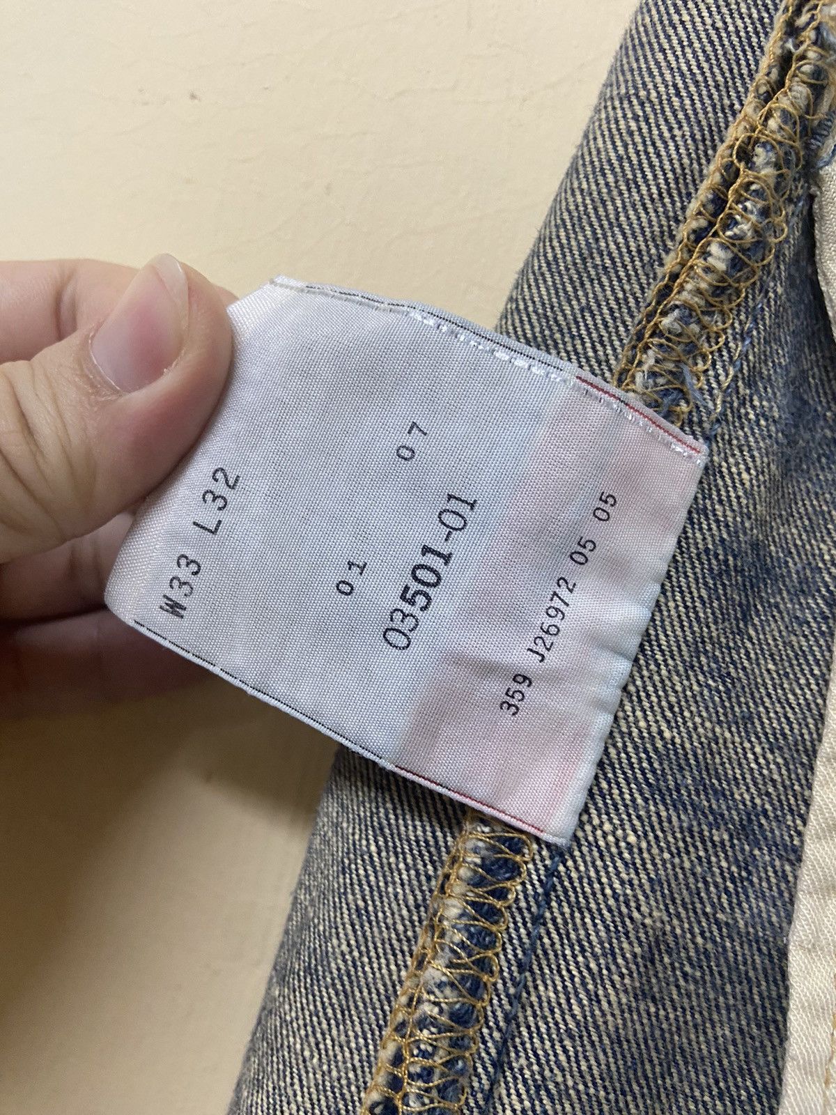 Japanese Brand × Levi's × Vintage Vintage Levis Japan Button Fly Size US 34 / EU 50 - 18 Thumbnail