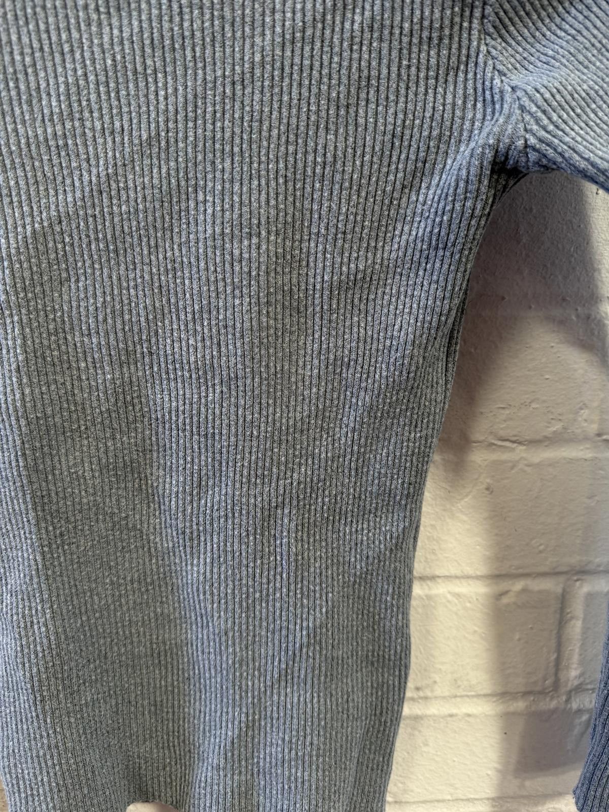 Ader Error Women's Grey Ribbed Turtleneck Sweater - Size S/M Size M / US 6-8 / IT 42-44 - 4 Thumbnail