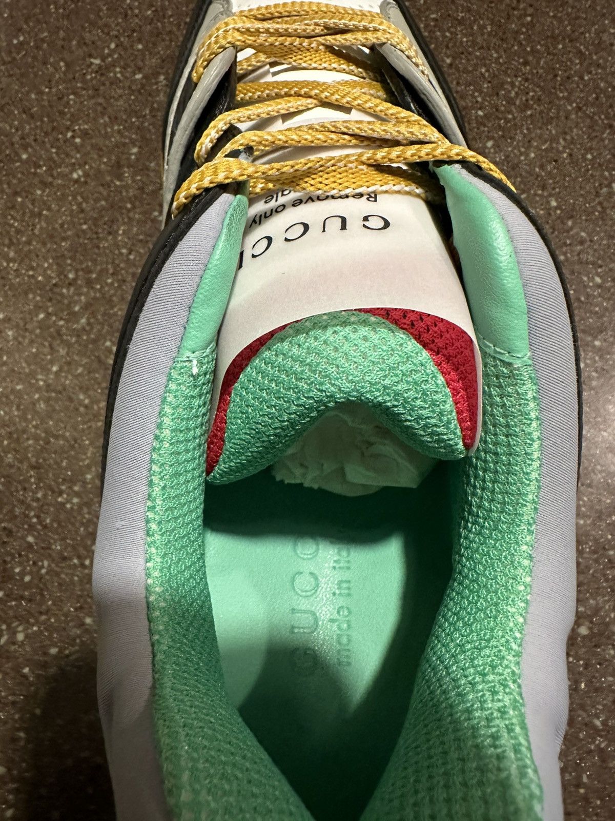 Gucci Gucci Basket Low Black Demetra Size US 10 / EU 43 - 13 Thumbnail