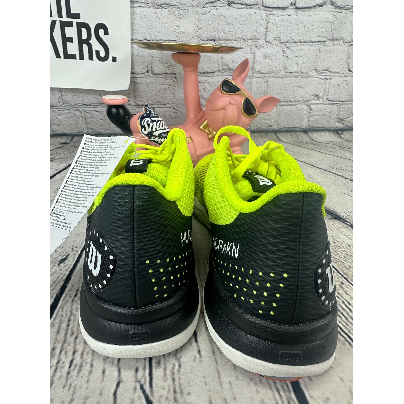 Wilson Wilson Hurakn Pro Padel Mens 8.5 Volt Tennis Pickleball Shoe Size US 9 / EU 42 - 4 Thumbnail