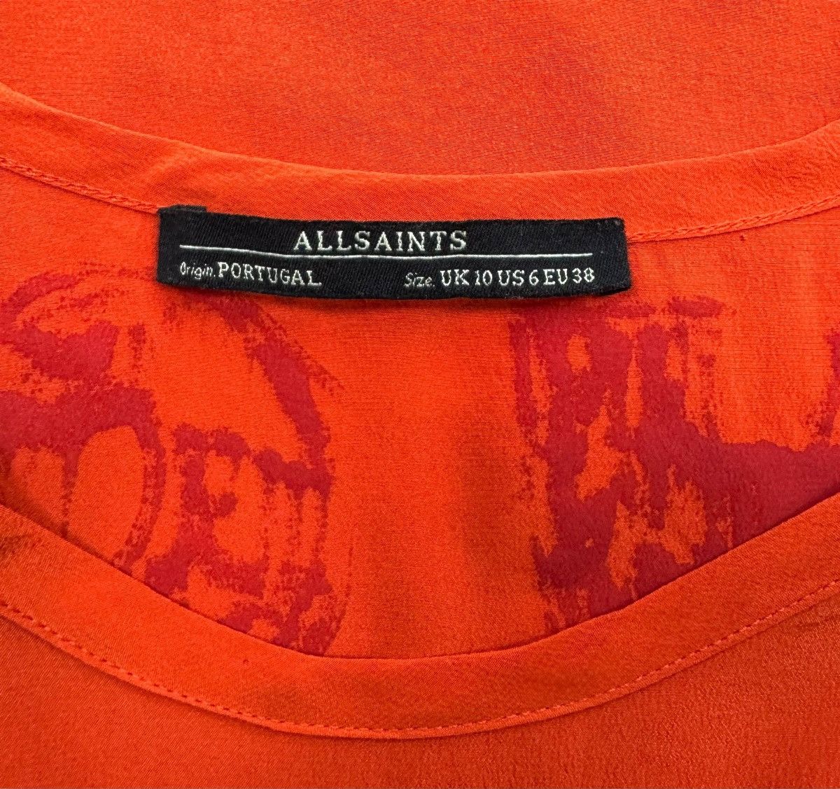 Allsaints Allsaints Nico Logic Tank Top Silk Printed size UK10 EU38 Size M / US 6-8 / IT 42-44 - 11 Thumbnail