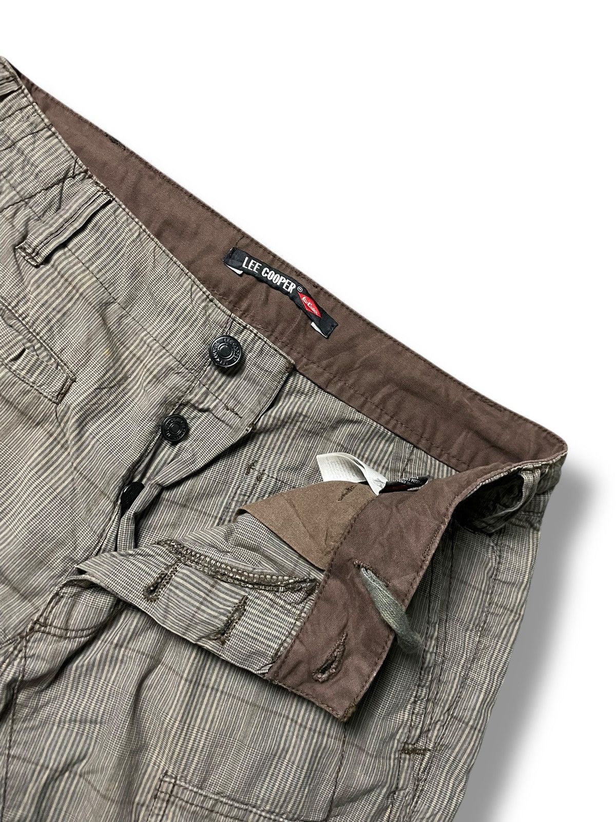 If Six Was Nine × Japanese Brand × Le Grande Bleu (L.G.B.) Vintage LEE COOPER Cargo Pants (91) Size US 33 - 12 Thumbnail