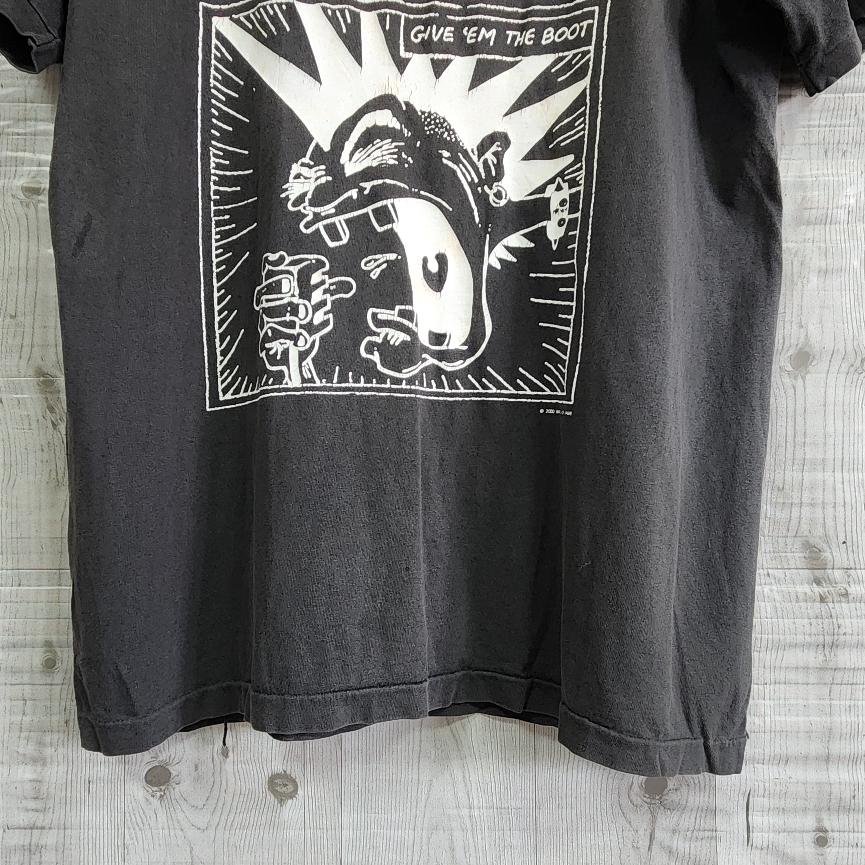 Band Tees × Vintage Vintage 2000s Rancid Give Em The Boot TShirt Single Stitch Size US M / EU 48-50 / 2 - 5 Thumbnail