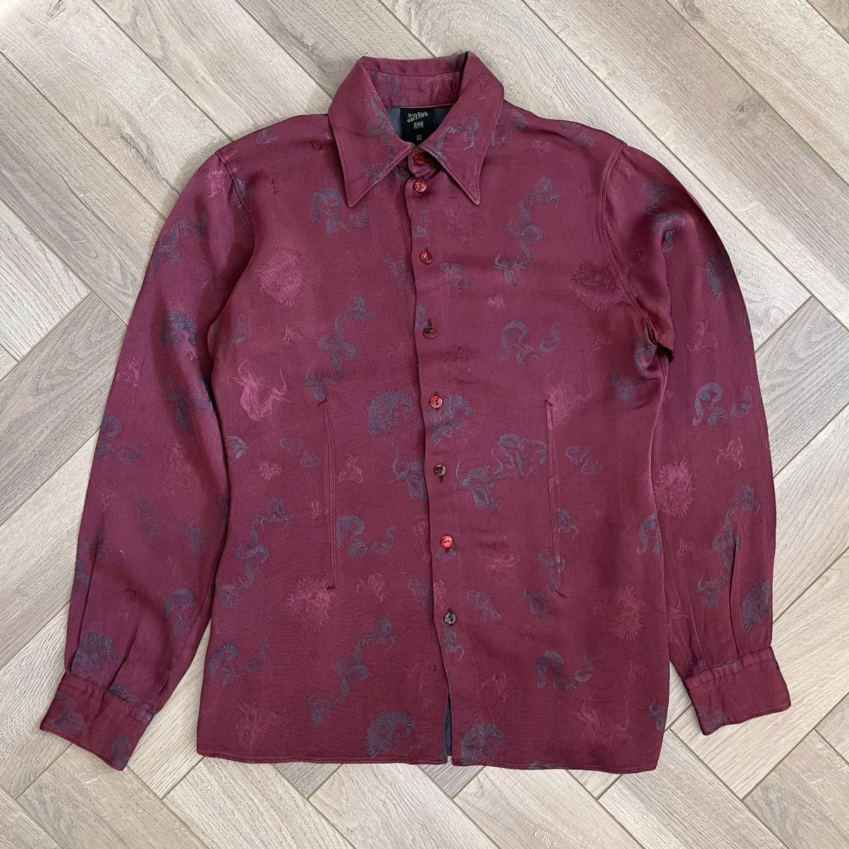 Jean Paul Gaultier Jean Paul Gaultier Femme FW94 Le Grande Voyage Vintag Shirt Size L / US 10 / IT 46 - 1 Thumbnail