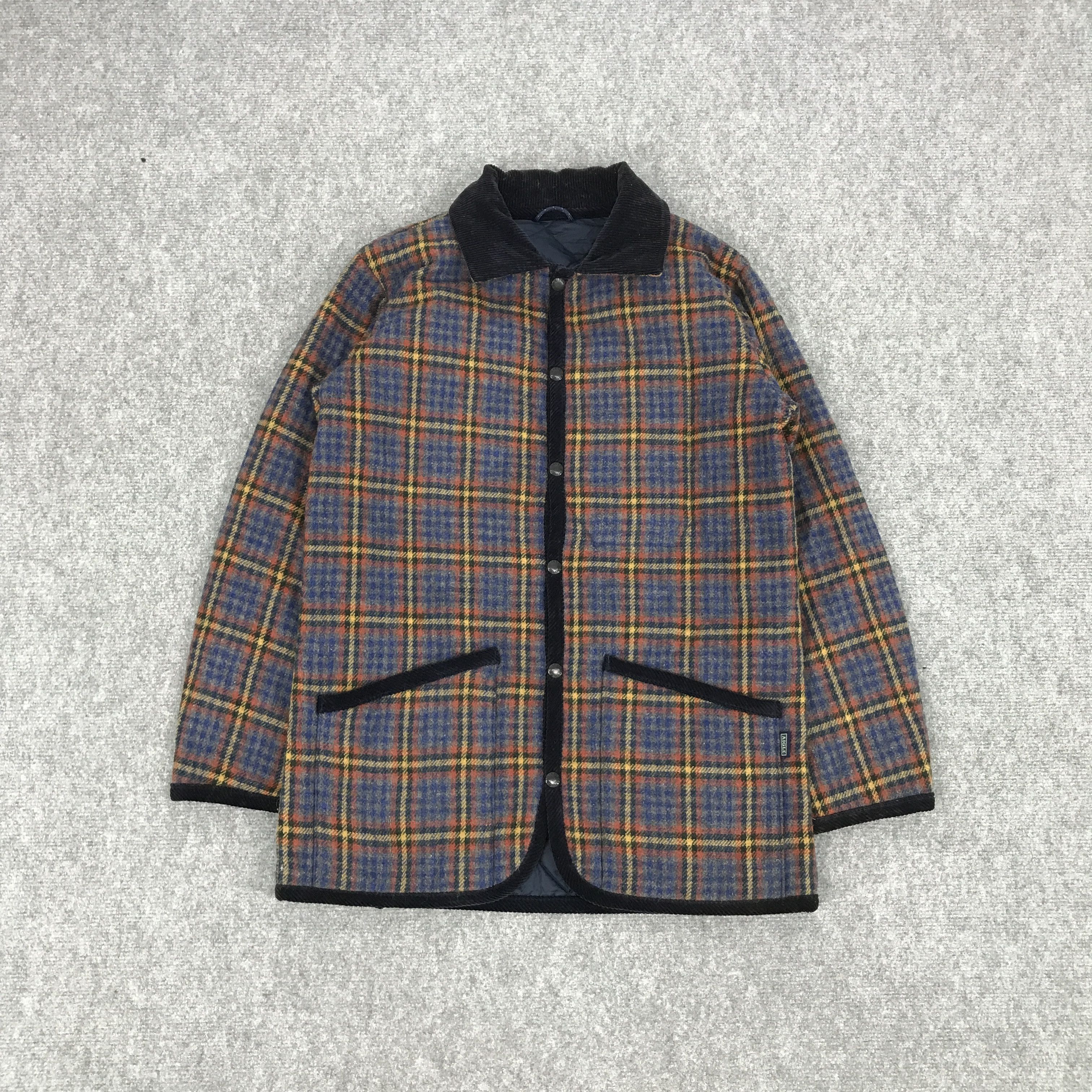 Aigle × Japanese Brand JAPAN AIGLE FLANNEL WOOL SNAP BUTTON JACKET Size US S / EU 44-46 / 1 - 1 Thumbnail