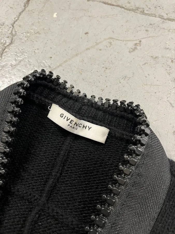 Givenchy FW2014 Givenchy Oversized Zip Wool Black Tank Top Size S / US 4 / IT 40 - 5 Thumbnail