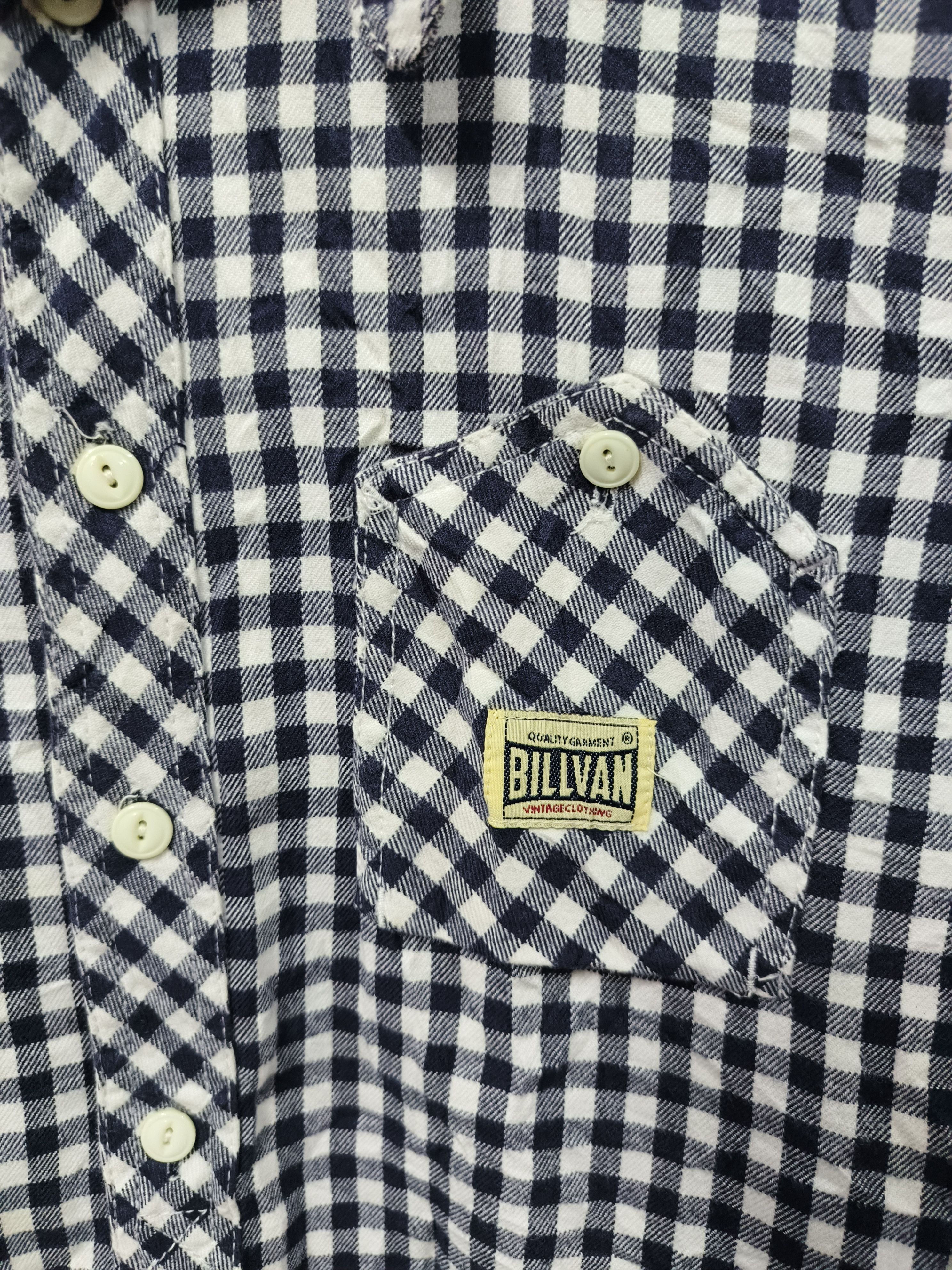 Japanese Brand Billvan rubbber soul plaid shirt button up Size US M / EU 48-50 / 2 - 4 Thumbnail
