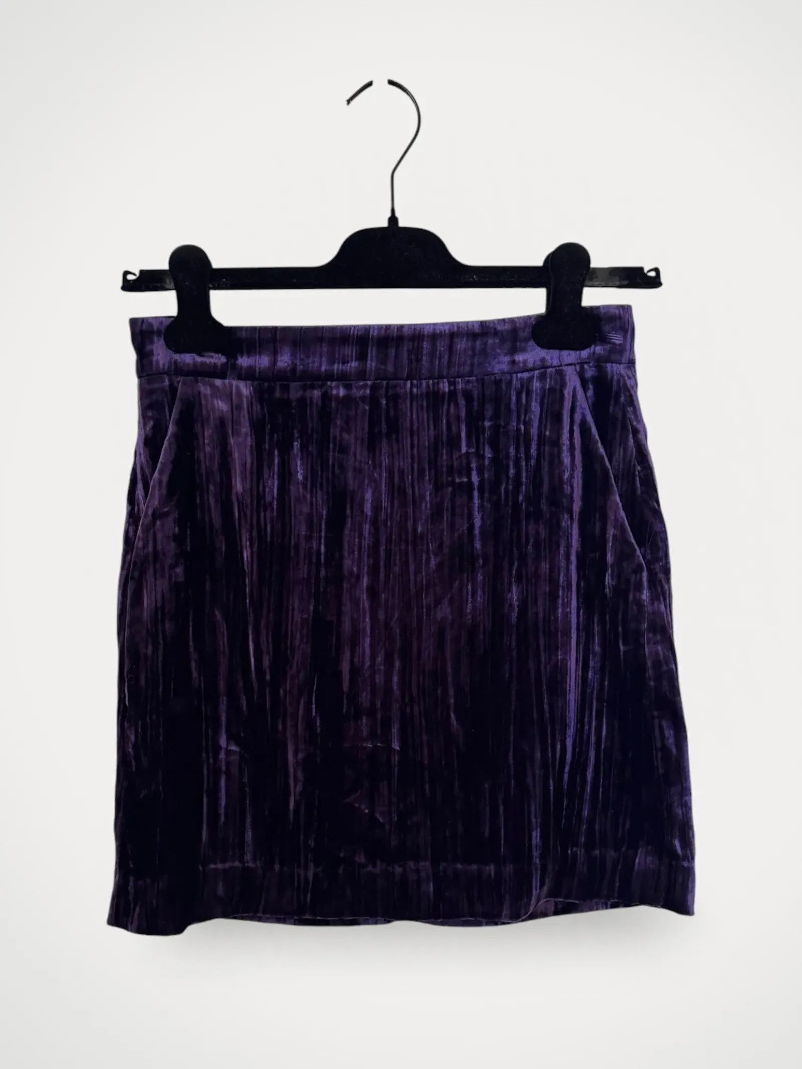 & Other Stories & Other Stories Velvet Mini Pencil Skirt Skirt Size 26" / US 2 / IT 38 - 1 Thumbnail