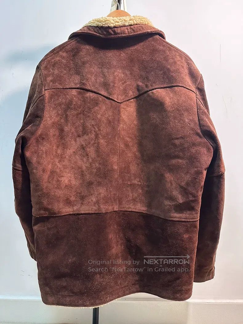 Schott Schott The top layer of suede farmer's coat Size US L / EU 52-54 / 3 - 2 Thumbnail