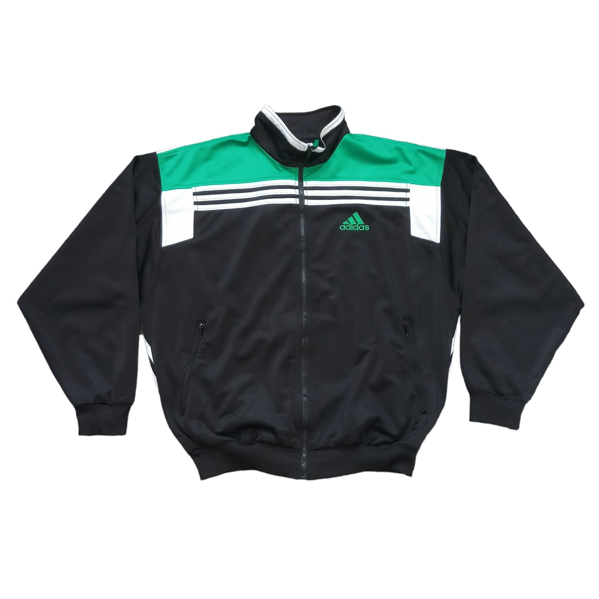 Adidas × Descente × Vintage 90s Track Top Adidas 3 Lines