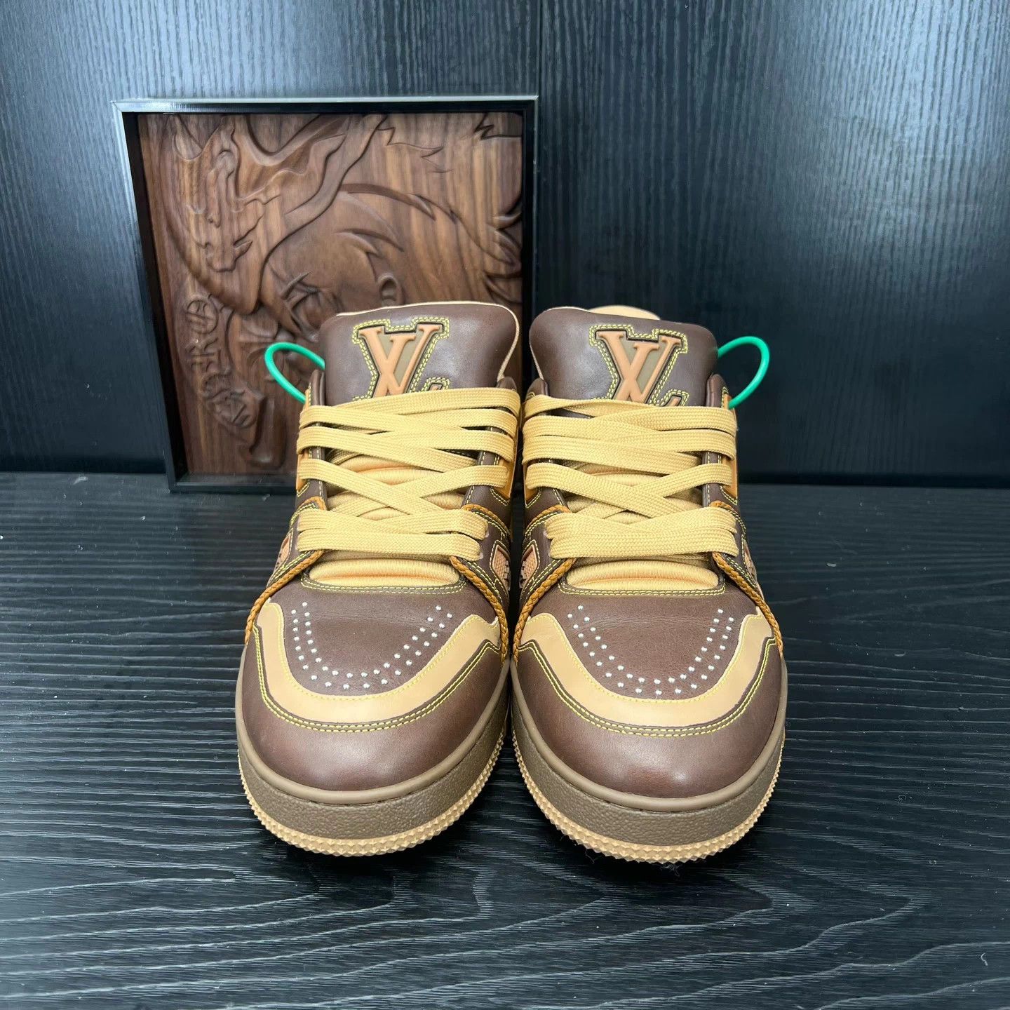 Louis Vuitton Louis Vuitton Trainer Brown Riveted 41 Size US 8 / EU 41 - 4 Thumbnail