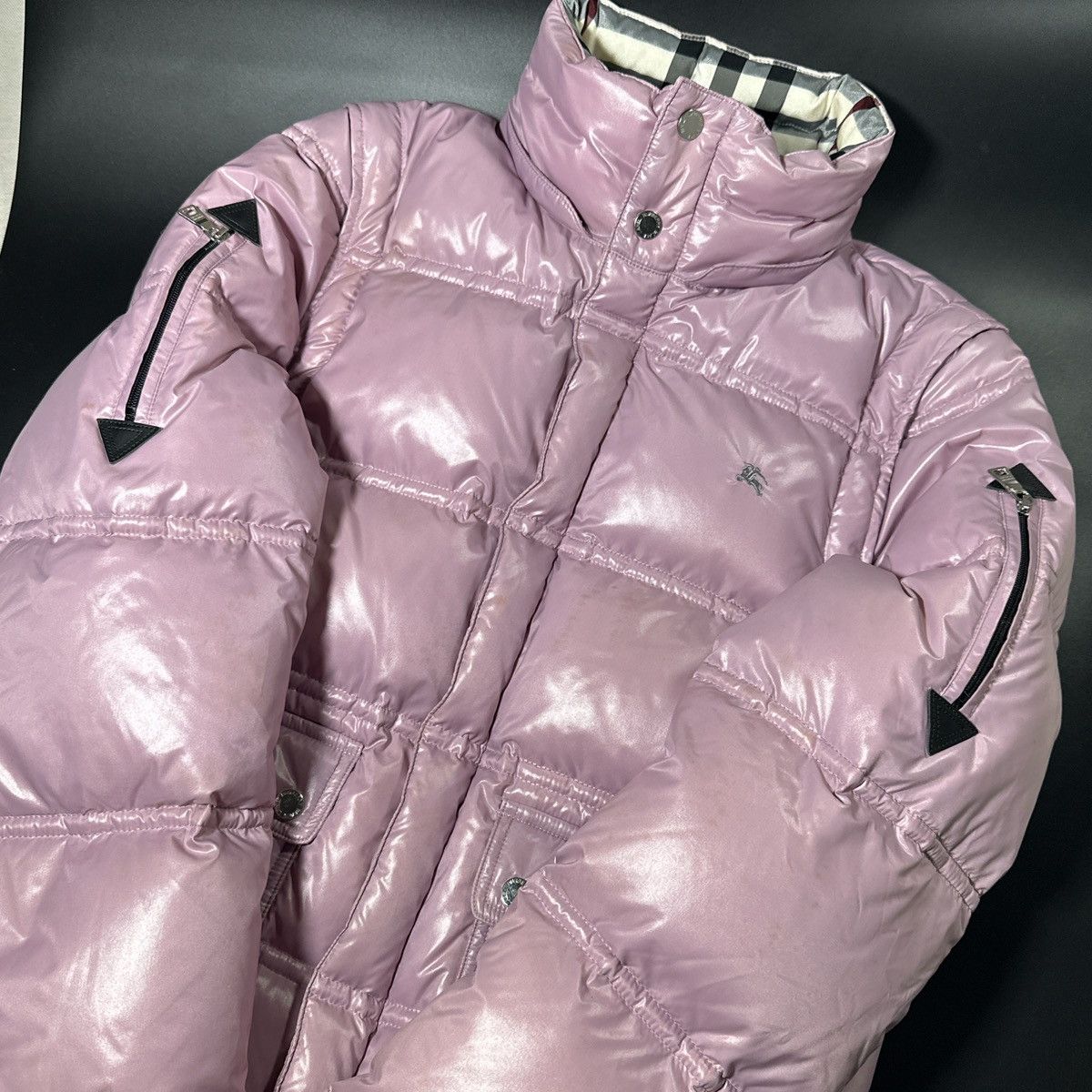 Burberry 00’s Burberry Black Label Down Puffer Jacket Size US M / EU 48-50 / 2 - 4 Thumbnail