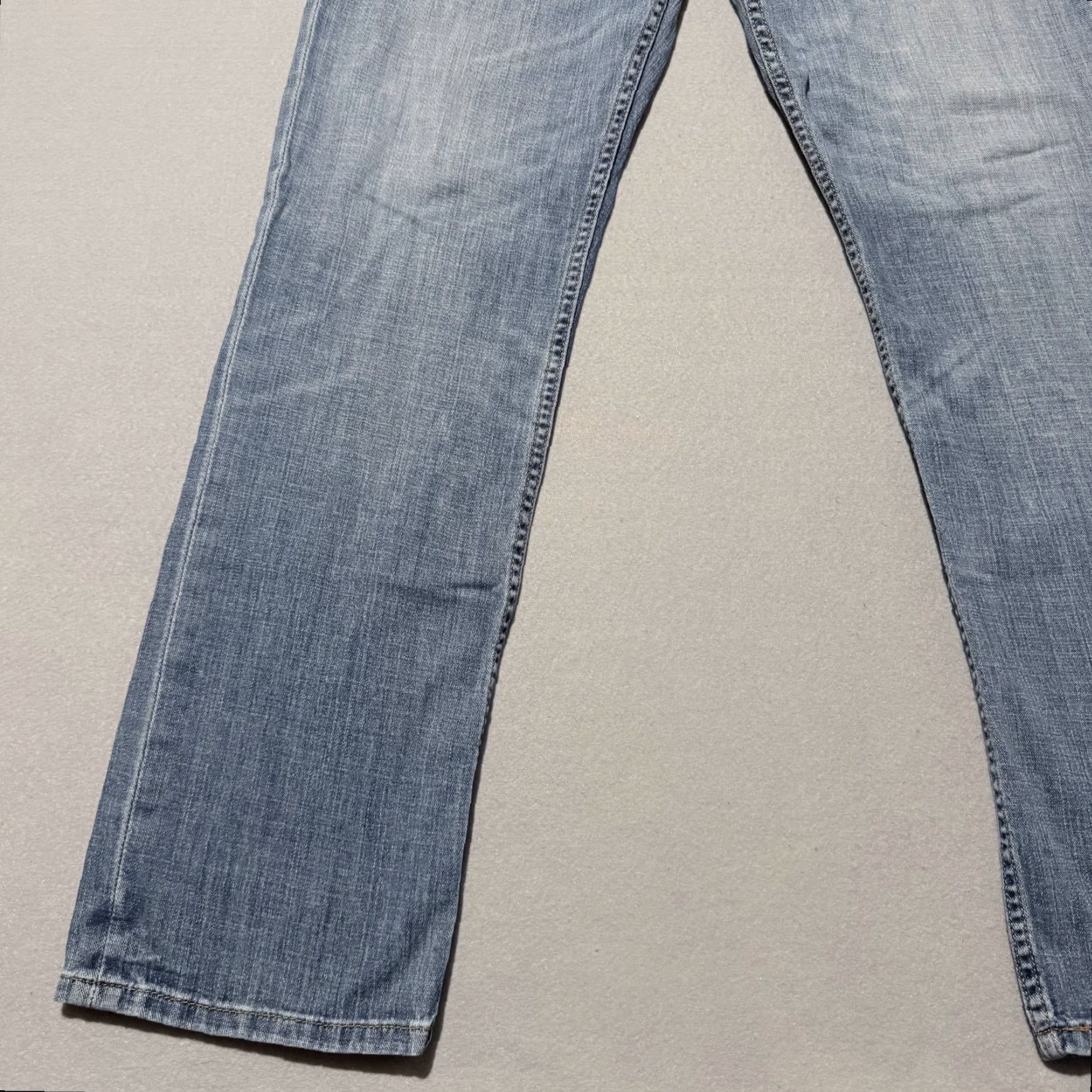 Levi's Levi's 514 Jeans Men Blue Denim Mid Rise Classic Pockets - 34X32 Size US 34 / EU 50 - 5 Thumbnail