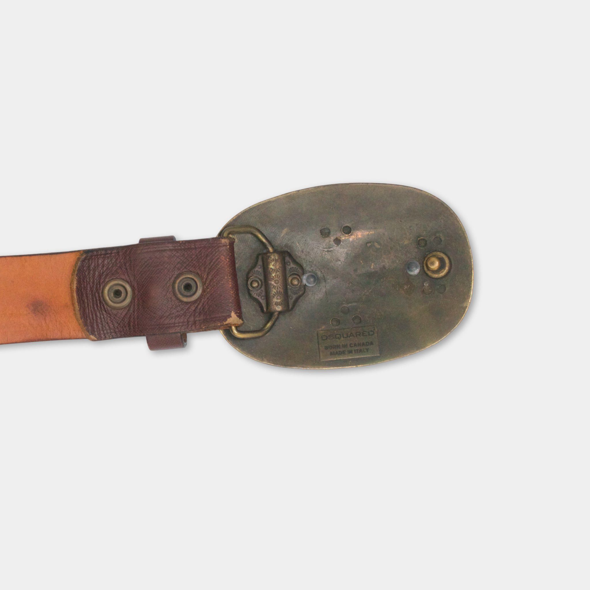 Dsquared2 Dsquared2 2000's Logo Buckle Belt Size ONE SIZE - 4 Thumbnail