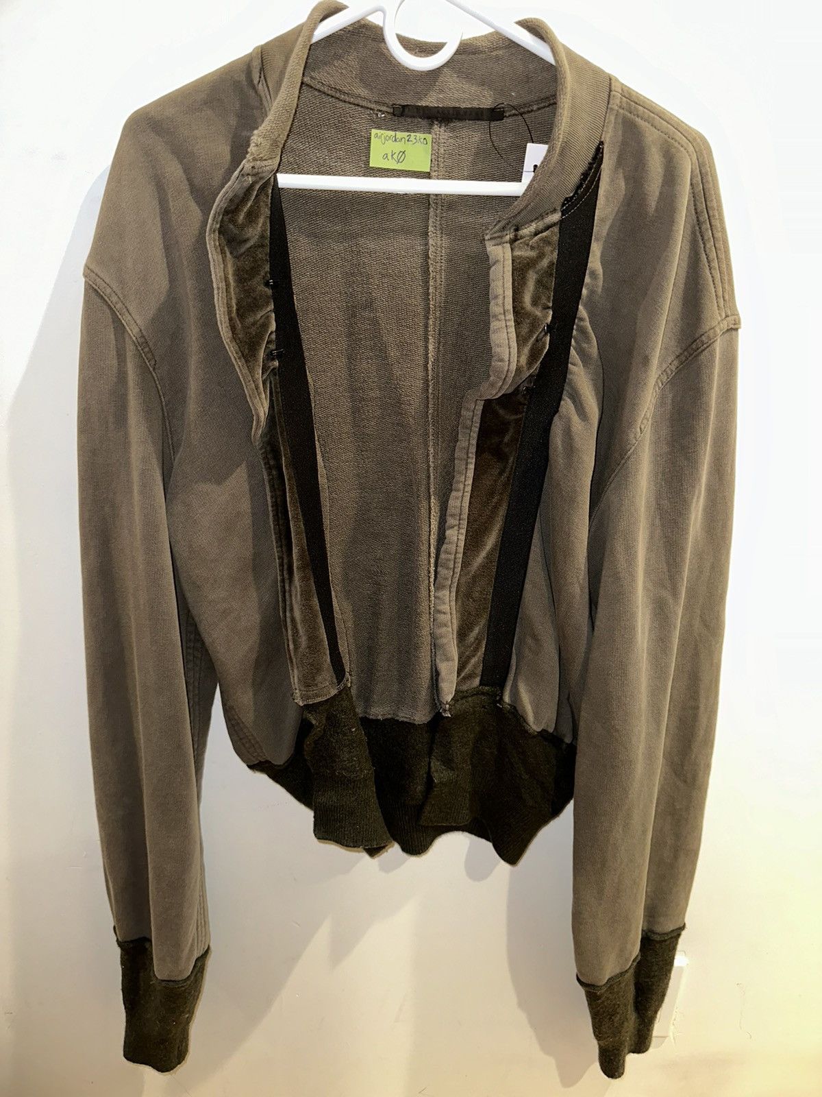 Haider Ackermann RARE Haider Ackermann cropped bomber jacket s/m Size US S / EU 44-46 / 1 - 1 Thumbnail