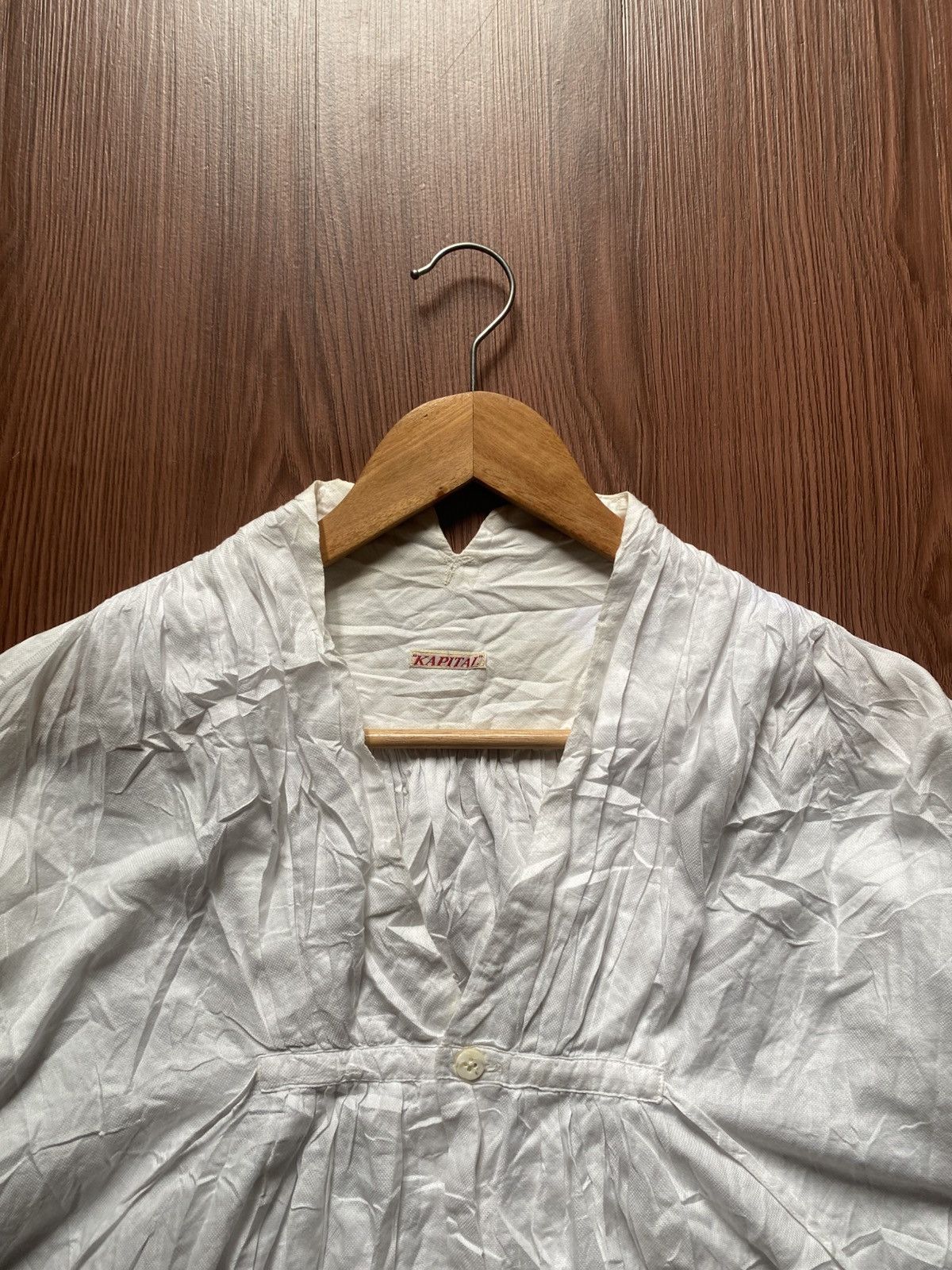 Kapital Kapital pleated blouse Size L / US 10 / IT 46 - 3 Thumbnail
