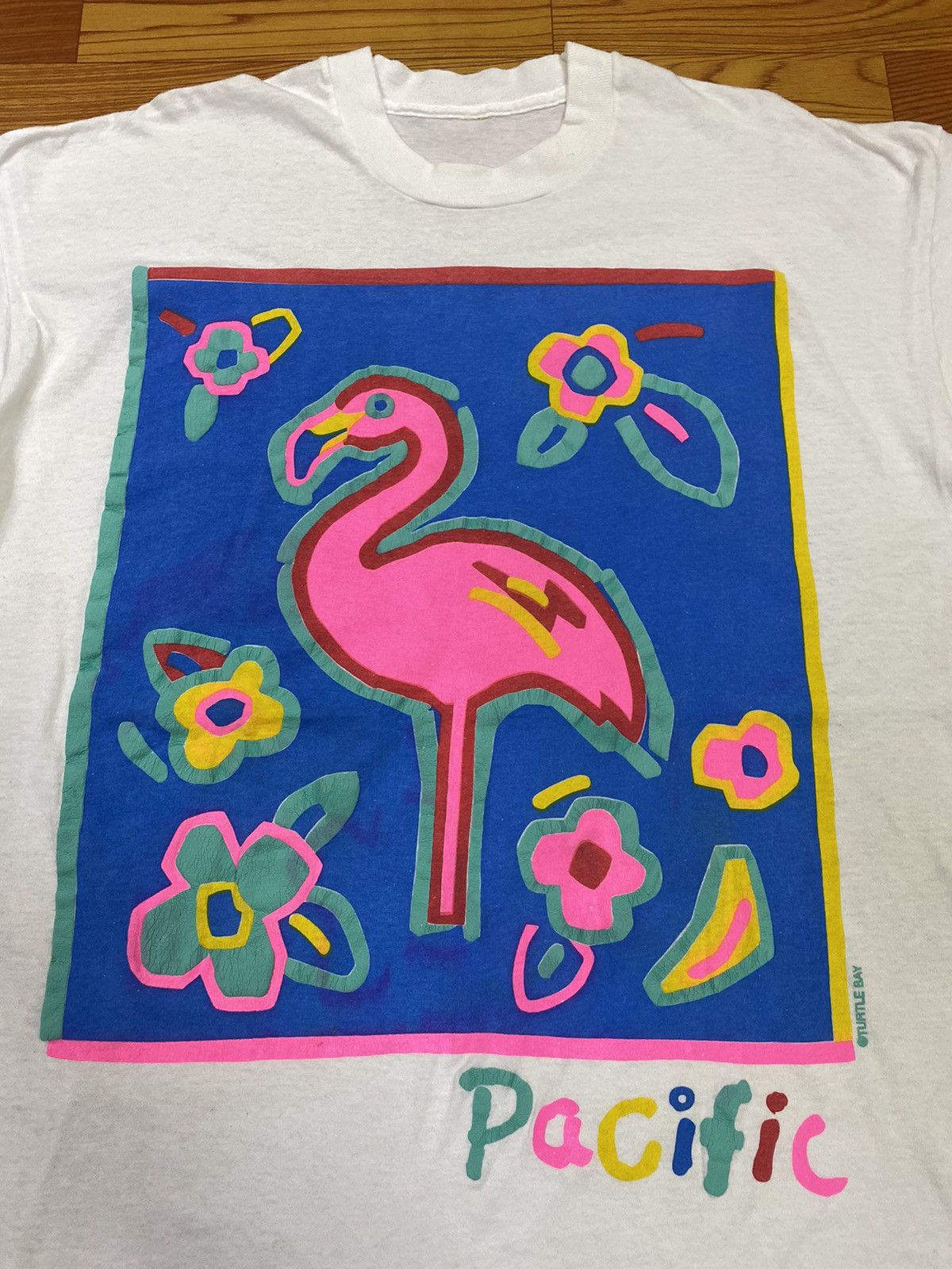 Vintage Vintage Pacific Turtle Bay Tee Size US XL / EU 56 / 4 - 2 Thumbnail