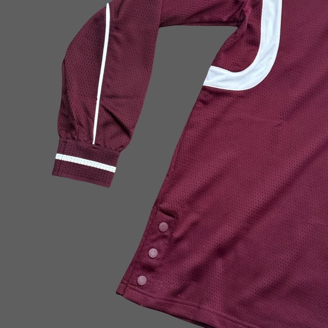 Adidas adidas Texas A&M University Aggies Burgundy Mesh Hoodie Size US M / EU 48-50 / 2 - 2 Thumbnail
