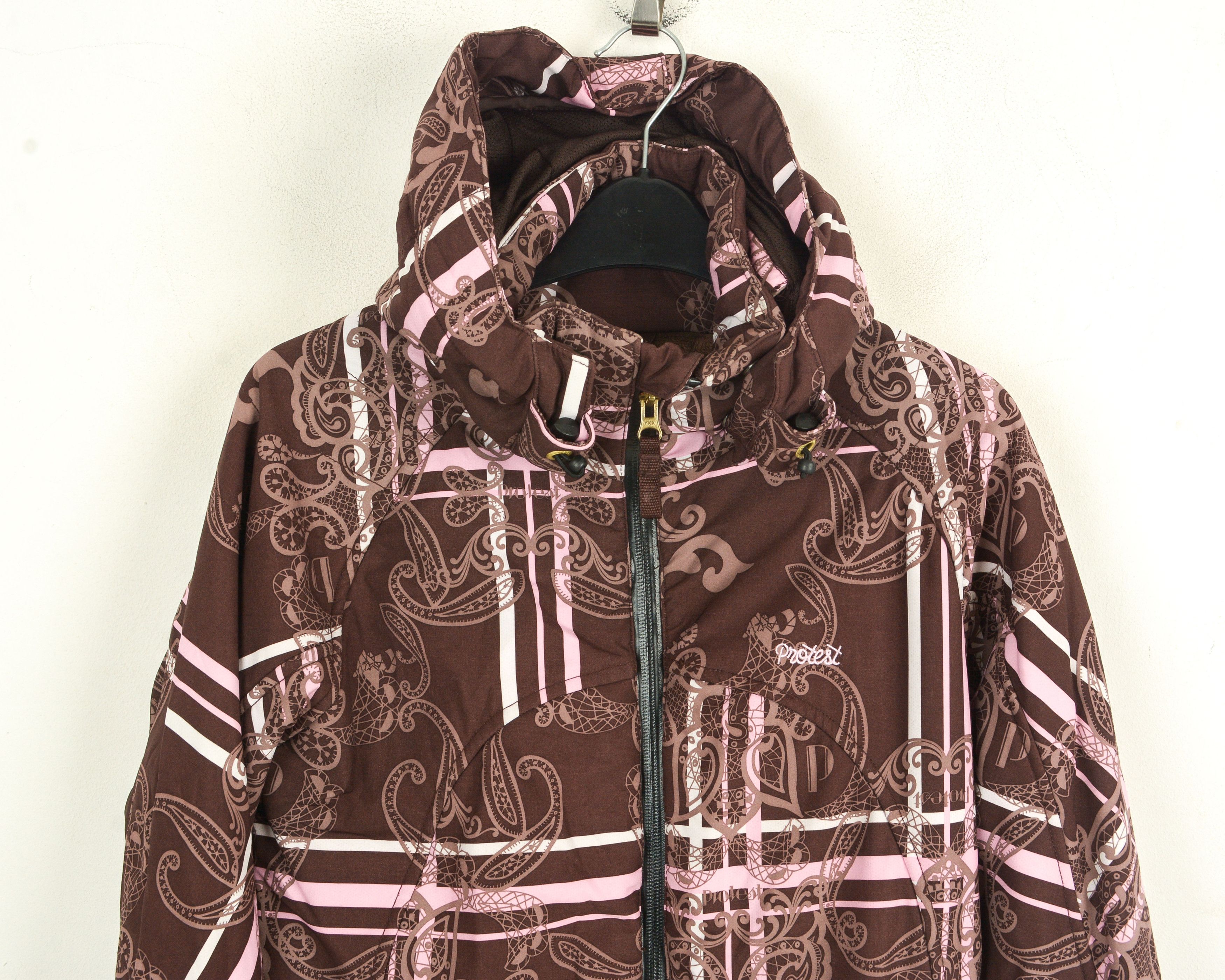 Other Protest series 08 Jacket Women S UK 10 US 8 Paisley Coat 8k Size S / US 4 / IT 40 - 2 Thumbnail