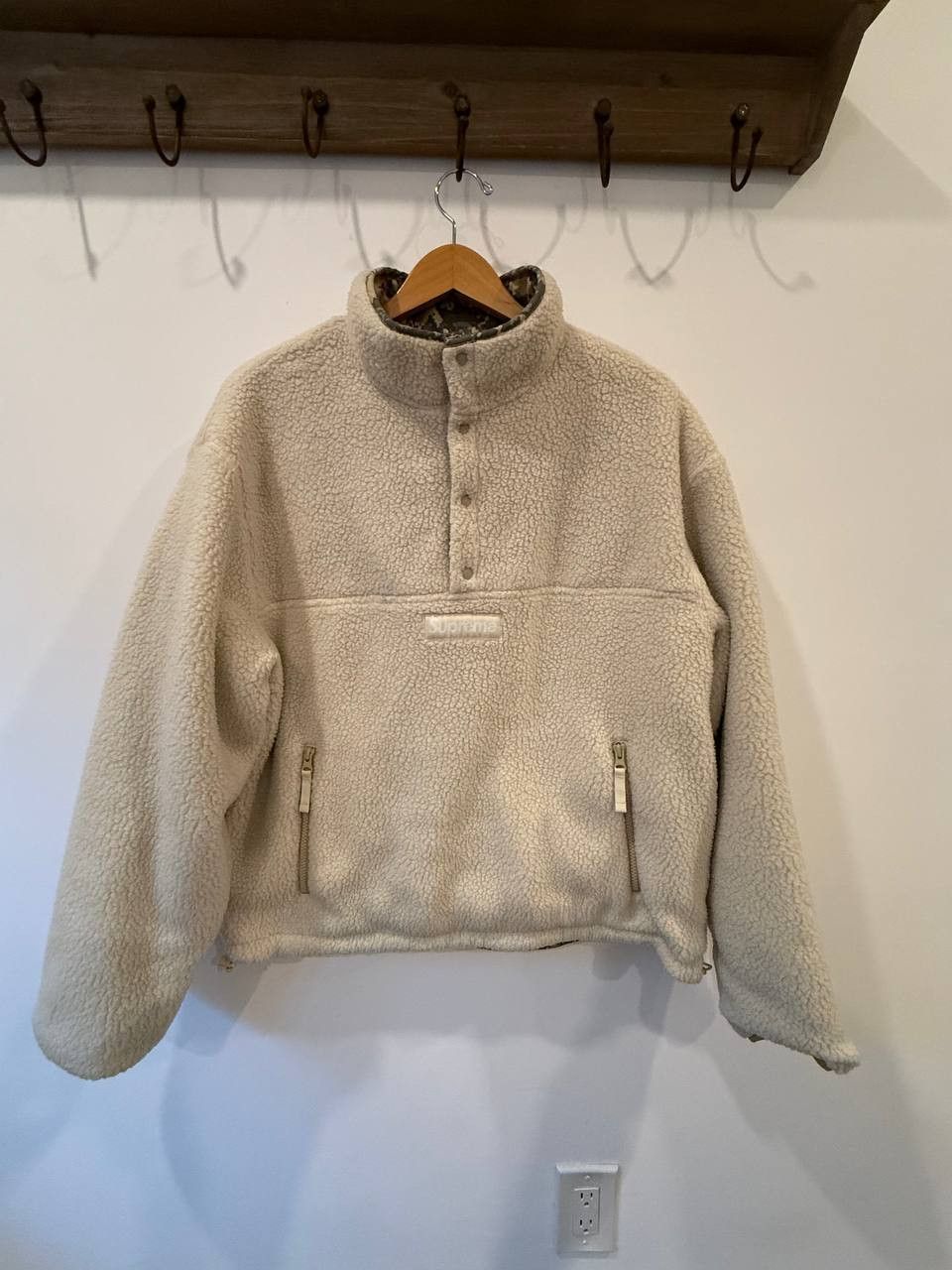 Supreme Digital Camo Polartec Shearling Reversible Size US M / EU 48-50 / 2 - 3 Thumbnail
