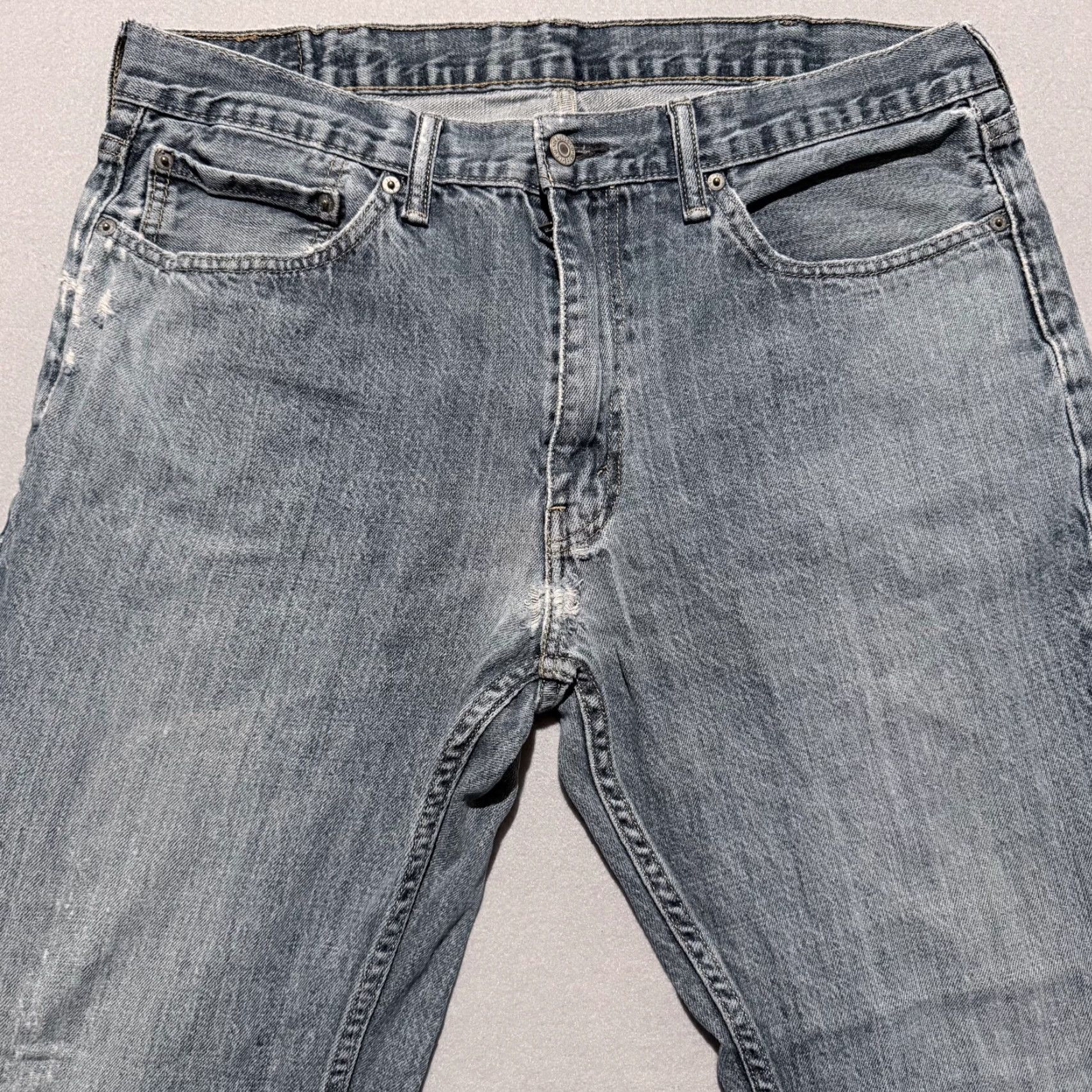 Levi's Levi's 559 Jeans Men's Mid Blue Denim Straight Zip Fly - 38X32 Regular Entitled City Jeans Size US 38 / EU 54 - 3 Thumbnail