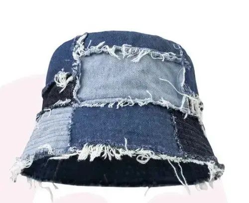 Other Patchwork Denim Bucket Hats Size ONE SIZE - 3 Thumbnail