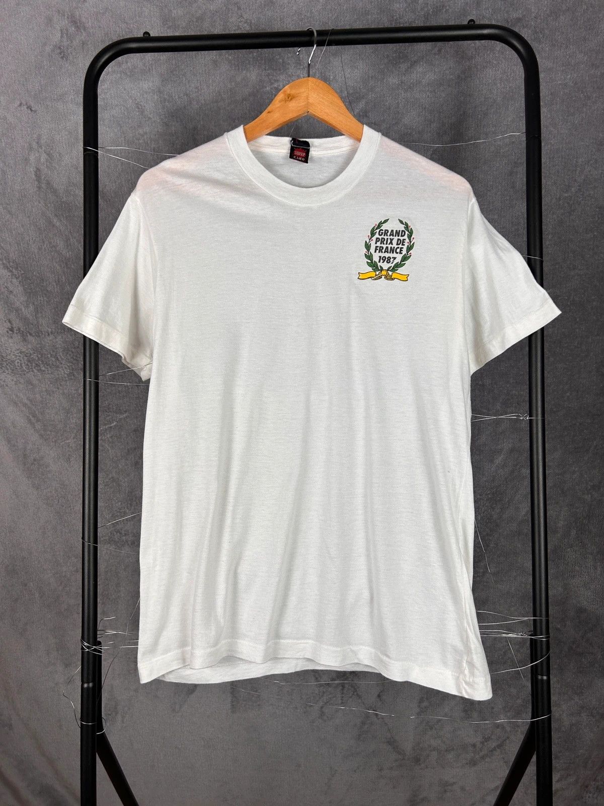 Vintage Motocyklowa wyścigowa vintage z 1987 roku z Grand Prix Size US M / EU 48-50 / 2 - 1 Thumbnail