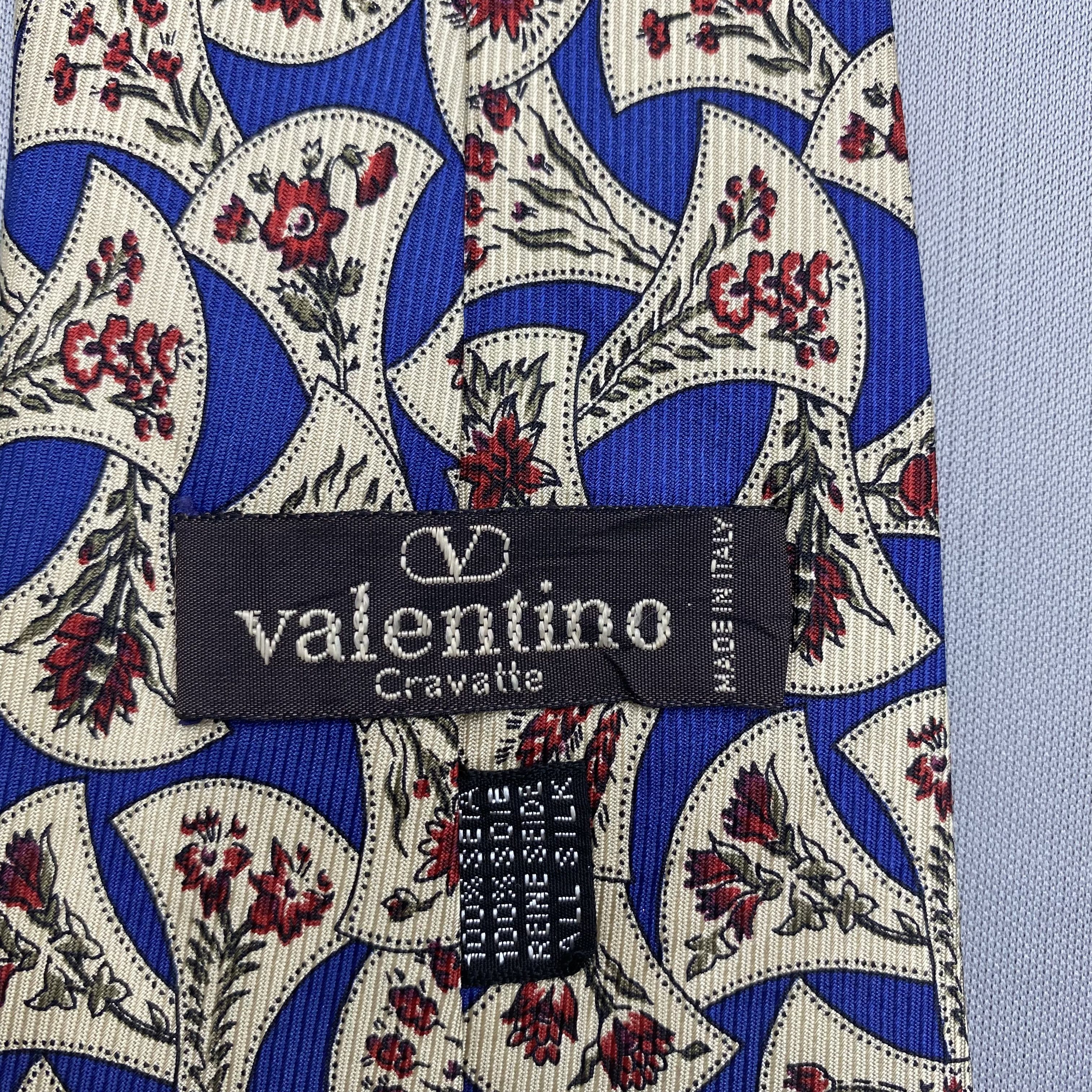Valentino Vintage Valentino SILK Necktie Cravate Pure Silk Neck Tie Size ONE SIZE - 7 Thumbnail