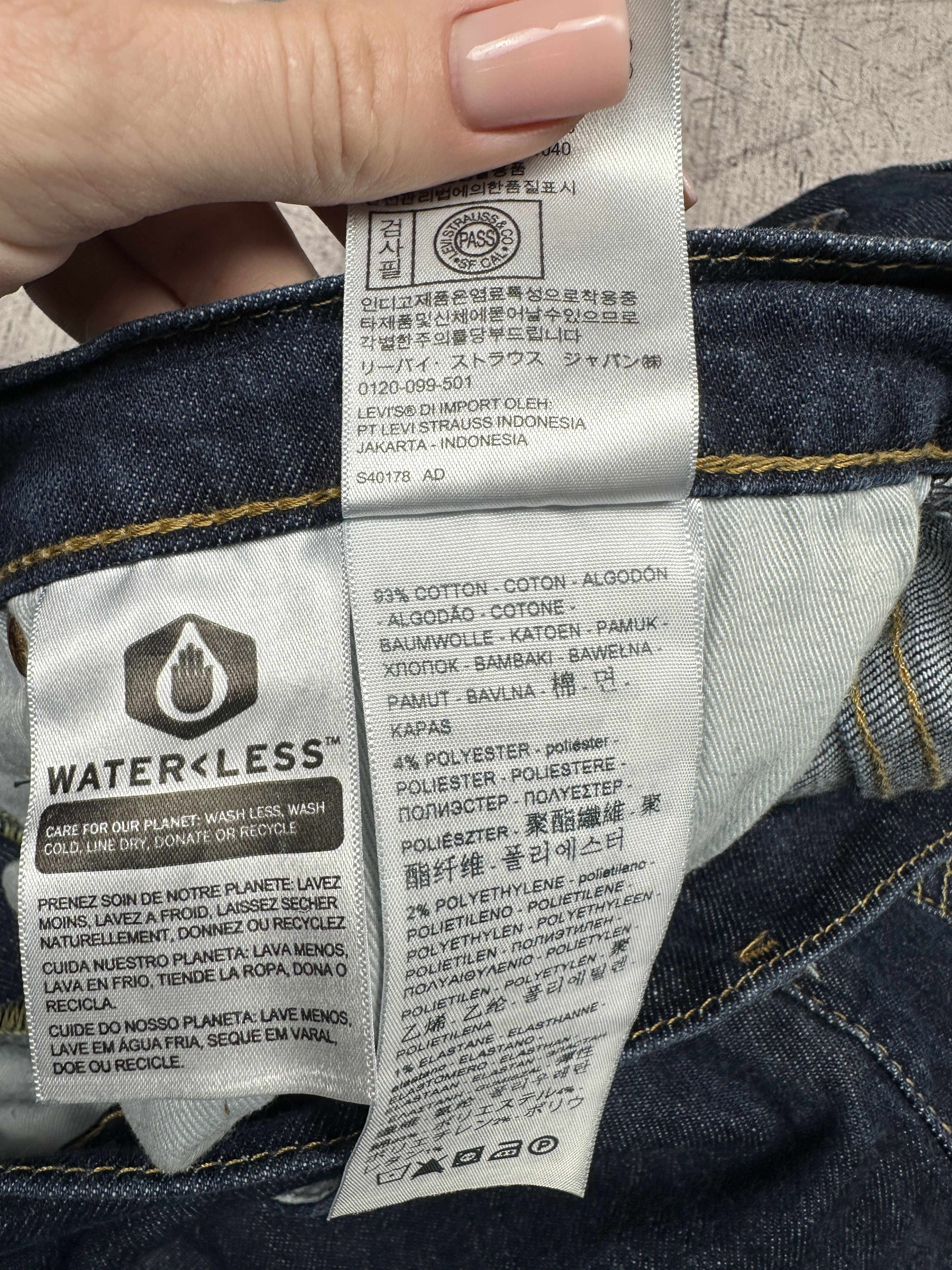 Levi's Levi's 511 Mens Premium Denim Pants Big E Jeans Size 36 x 30 Size US 36 / EU 52 - 9 Thumbnail
