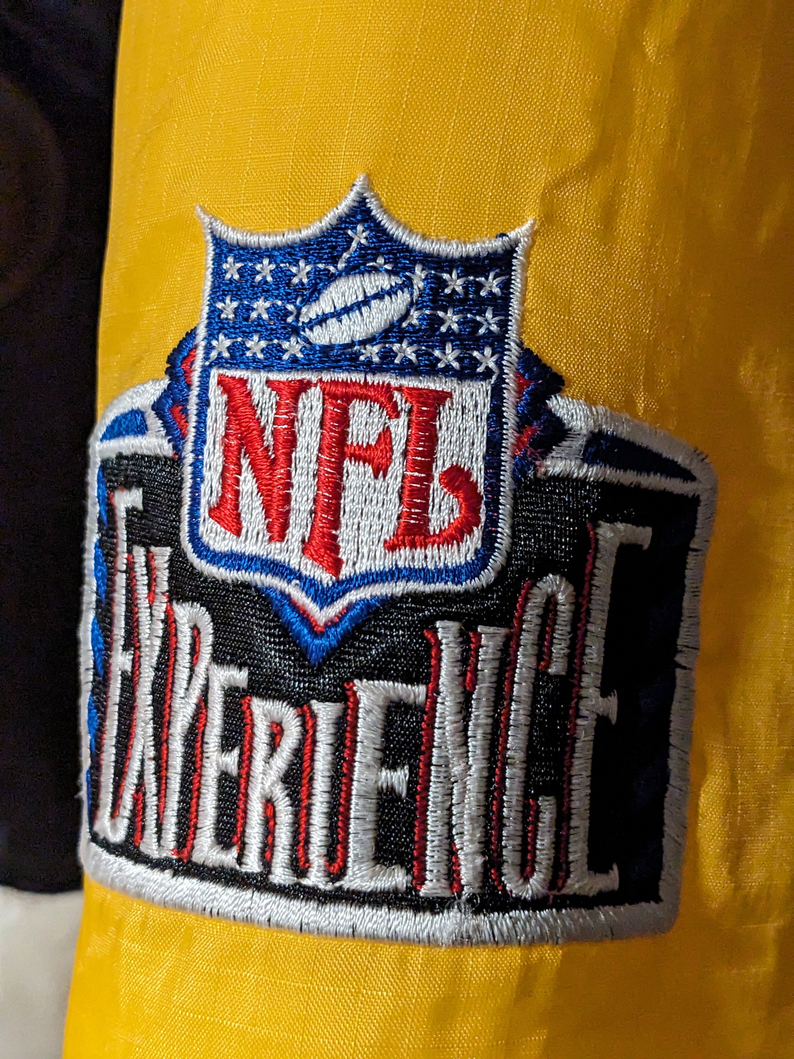 NFL × Vintage Vintage 90s Pittsburgh Steelers NFL Football Puffer Jacket Size US XL / EU 56 / 4 - 8 Thumbnail