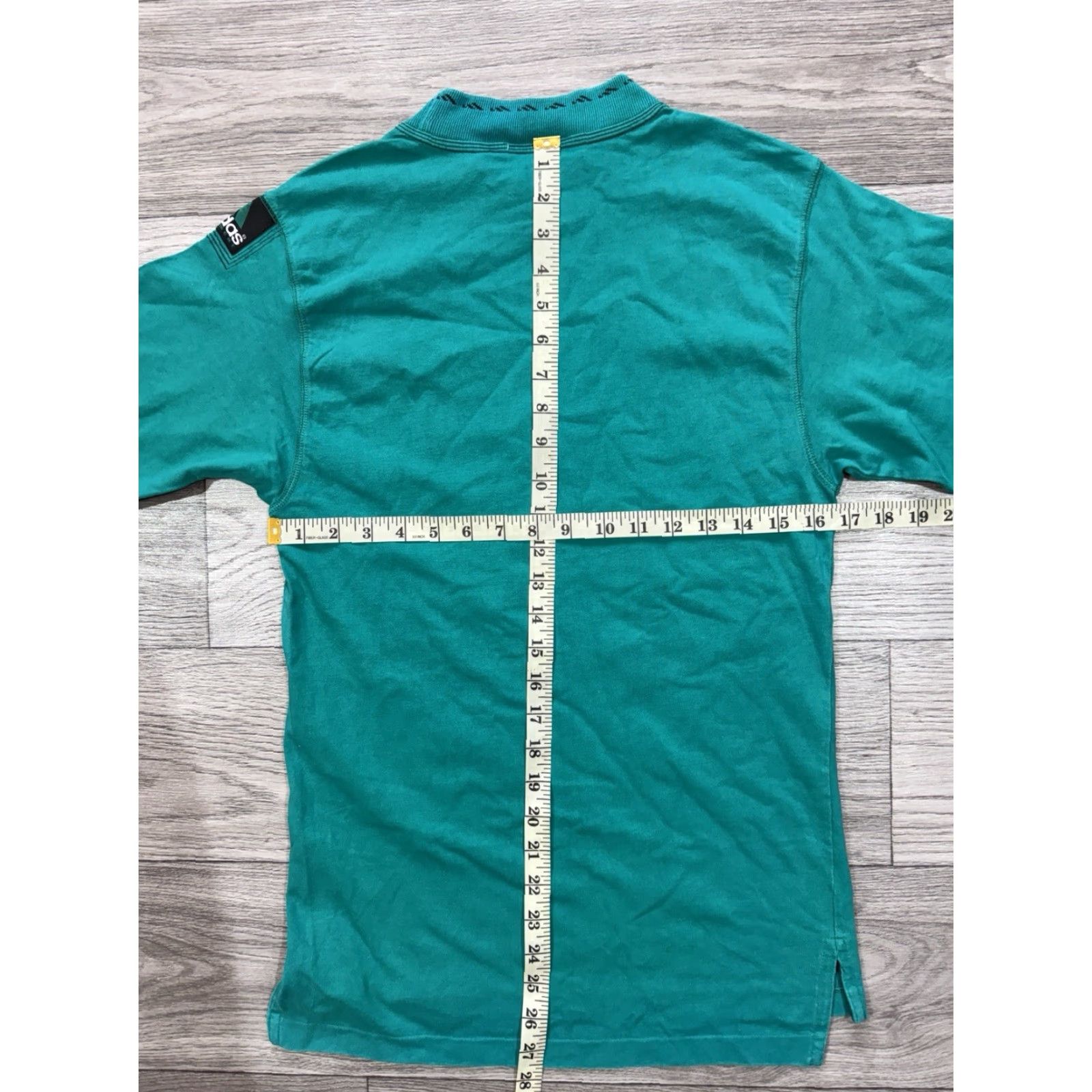 Adidas VINTAGE adidas Equipment Shirt Mens S Green 90s EQT Logo Patch Sports T-Shirt Size US S / EU 44-46 / 1 - 3 Thumbnail
