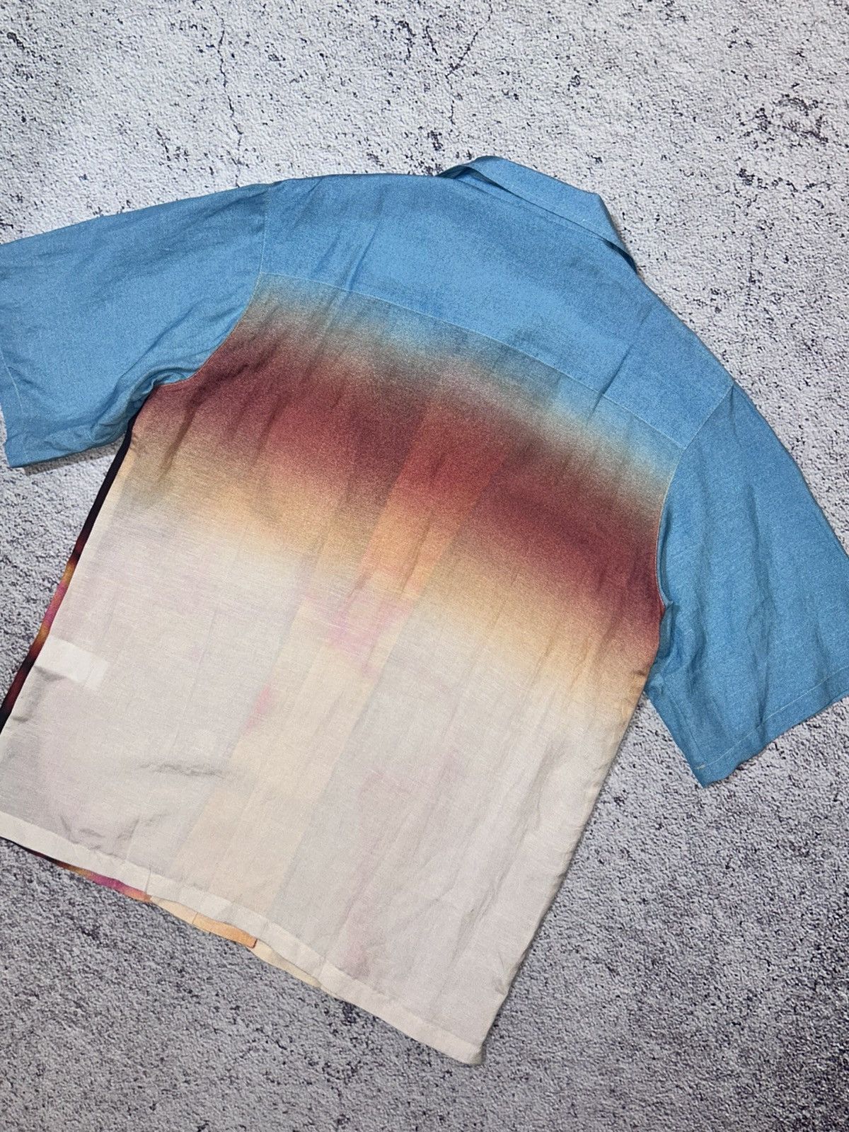Misbhv Misbhv Mirage Print Shirt Button Up Multicolor Viscose Linen Size US S / EU 44-46 / 1 - 13 Thumbnail
