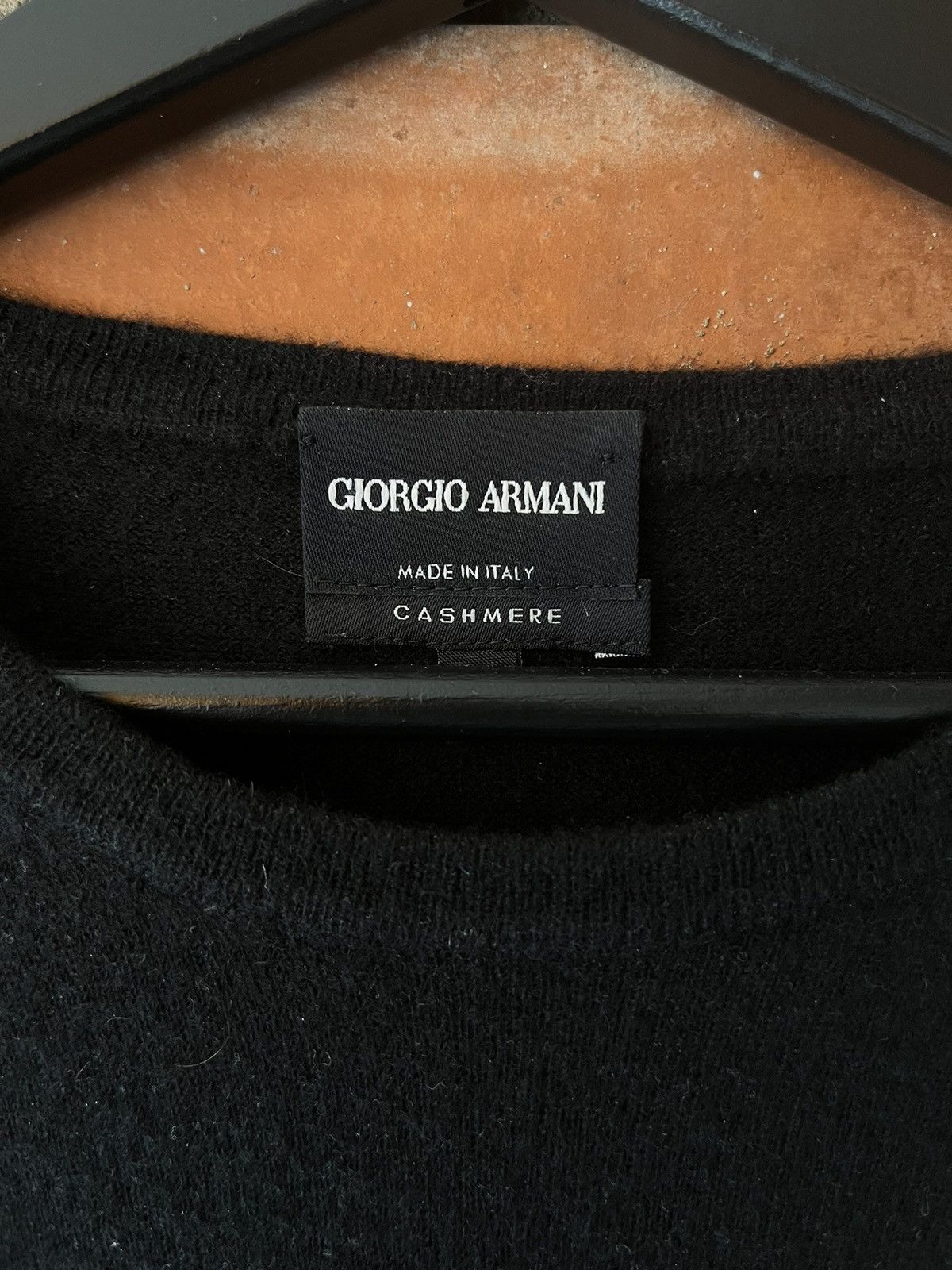 Giorgio Armani Giorgio Armani Main Line Cashmere Sweater Size US L / EU 52-54 / 3 - 3 Thumbnail
