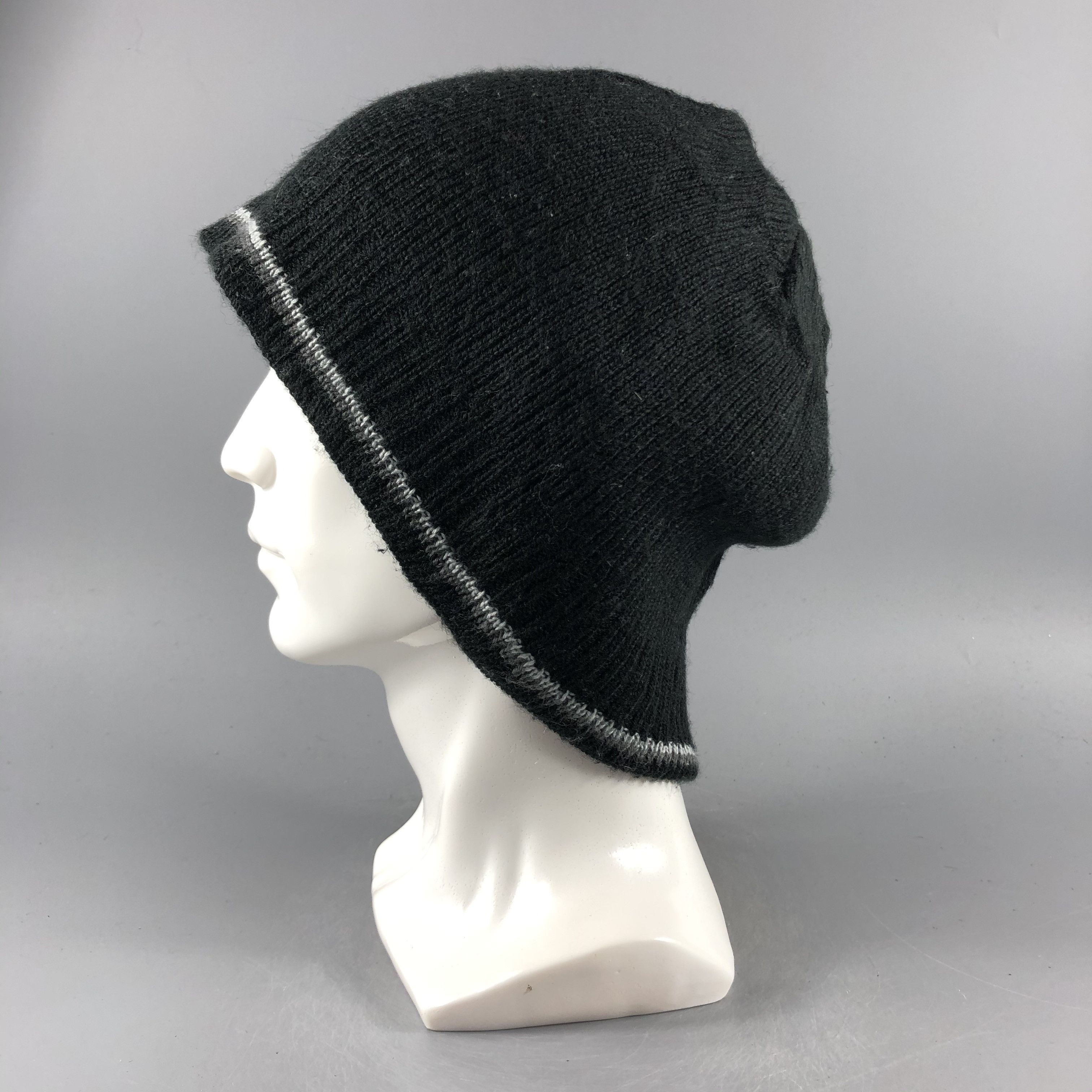 Vintage Beipop Minimalist Cuffless Beanie Snow Hat Snow Cap -D813 Size ONE SIZE - 1 Thumbnail