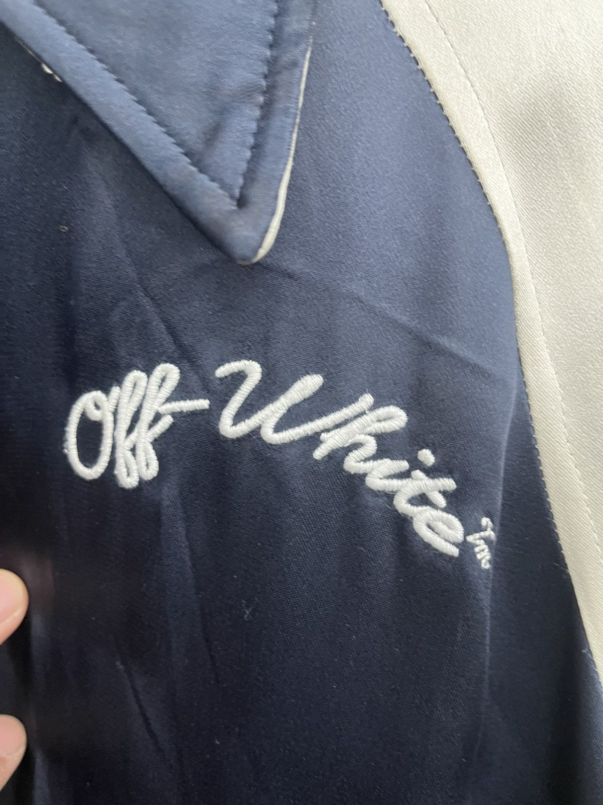 Off-White Off White Reversible Bomber Jacket Size US XS / EU 42 / 0 - 3 Thumbnail