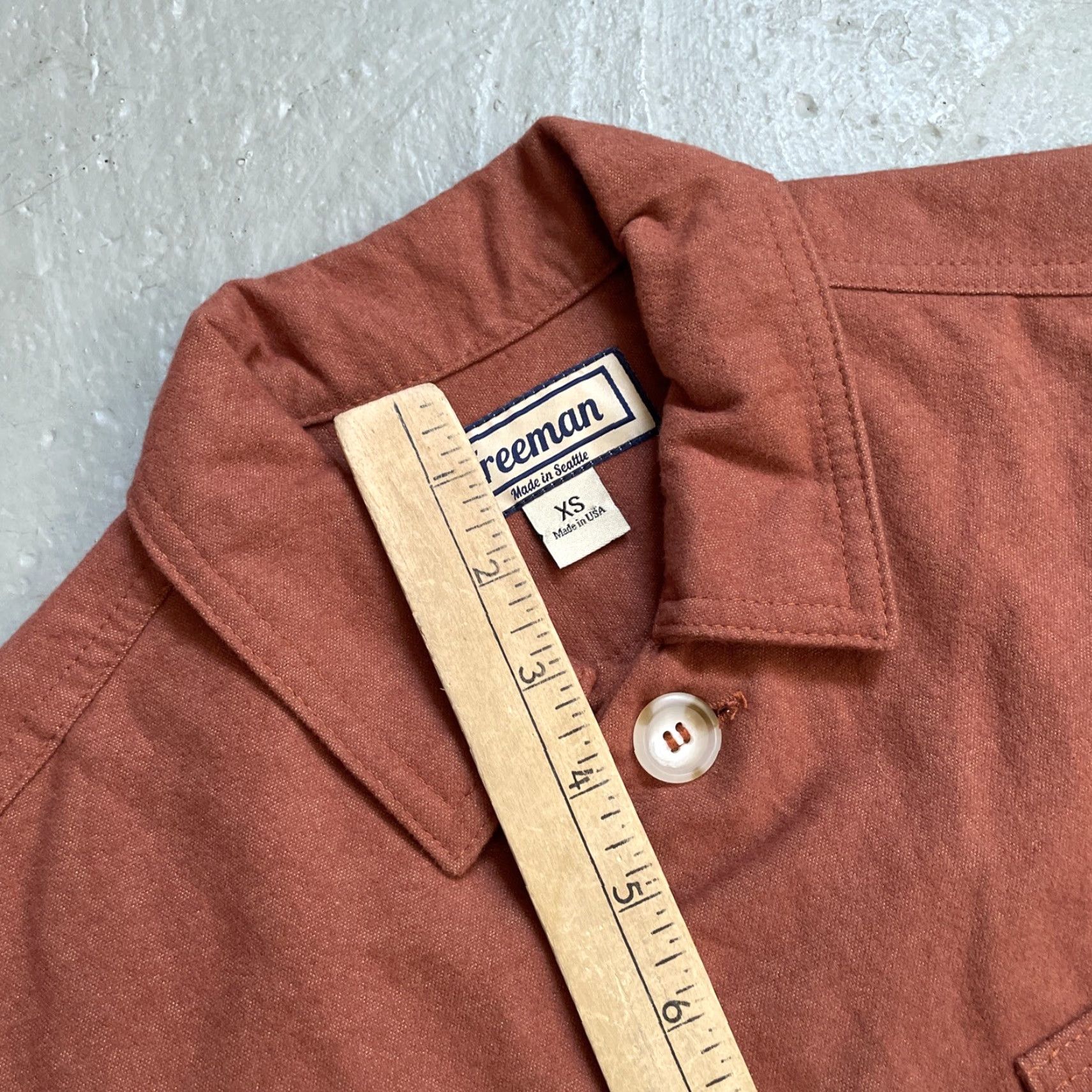 Vintage Freeman Outdoor Shirt-Jac Jacket Chore Style Cotton XS Unisex Adults USA Made Size US XS / EU 42 / 0 - 4 Thumbnail