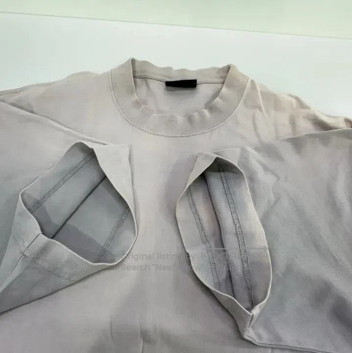 Balenciaga Balenciaga Gray Crew Neck T. Size US M / EU 48-50 / 2 - 3 Thumbnail
