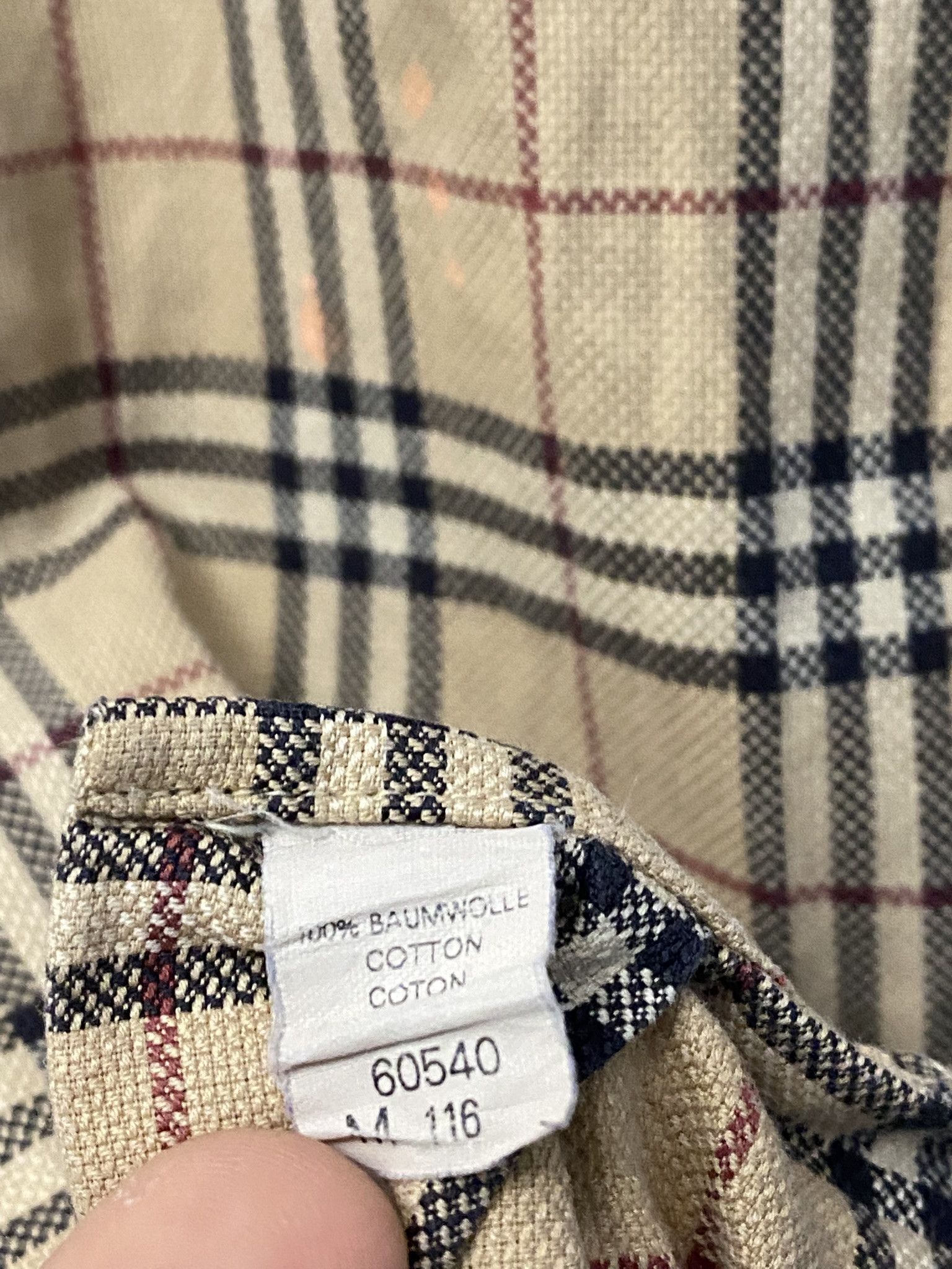 Burberry × Designer Burberry London Nova Check Shirt Size US M / EU 48-50 / 2 - 4 Thumbnail