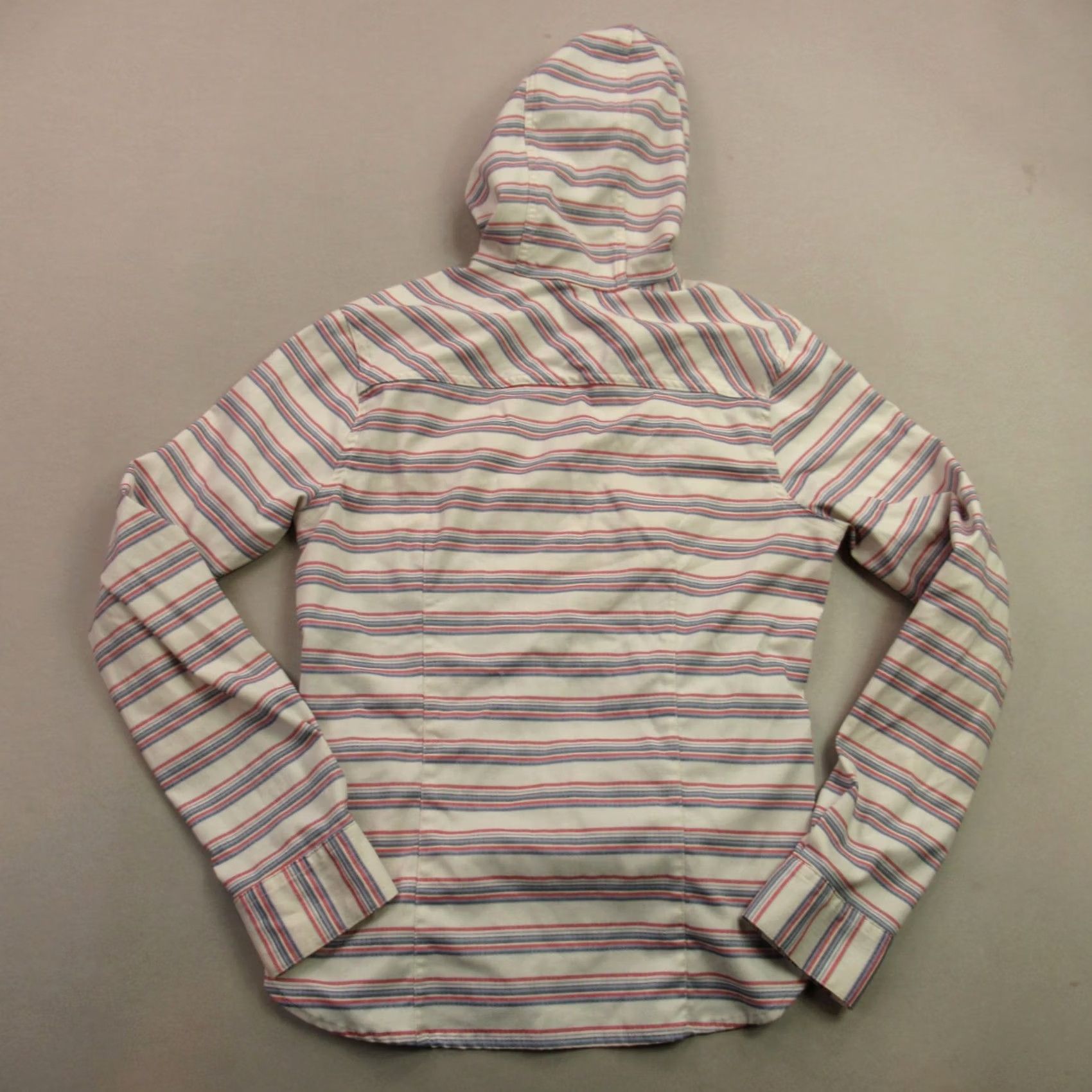 Mountain Hardwear Mountain Hardwear Hoodie Womens Small Long Sleeve Hooded Button Front Stripes Size S / US 4 / IT 40 - 6 Thumbnail