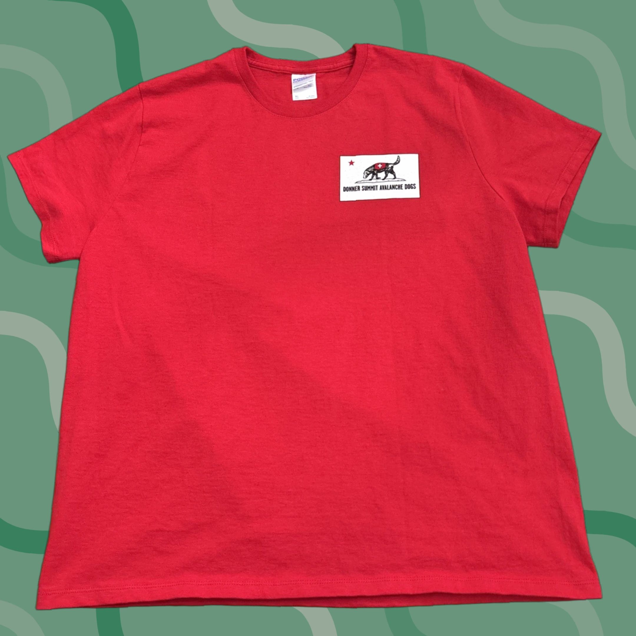 Vintage Women’s Dinner Summit California Avalanche Dogs T Shirt Red Size XL Rare Size XL / US 12-14 / IT 48-50 - 1 Thumbnail
