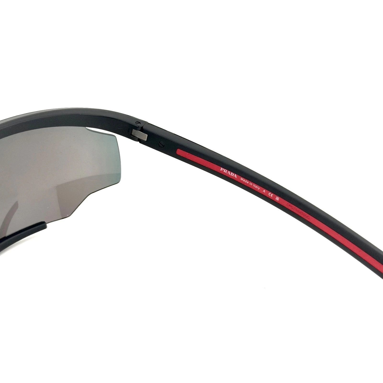 Prada PRADA PS07YS LINEA ROSSA ACTIVE 07Y Black Red TUNING Mirror Size ONE SIZE - 8 Thumbnail