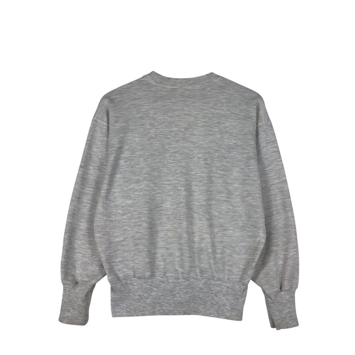 Adidas Adidas Vintage Trefoil Big Logo Crewneck Sweatshirt Size US L / EU 52-54 / 3 - 4 Thumbnail