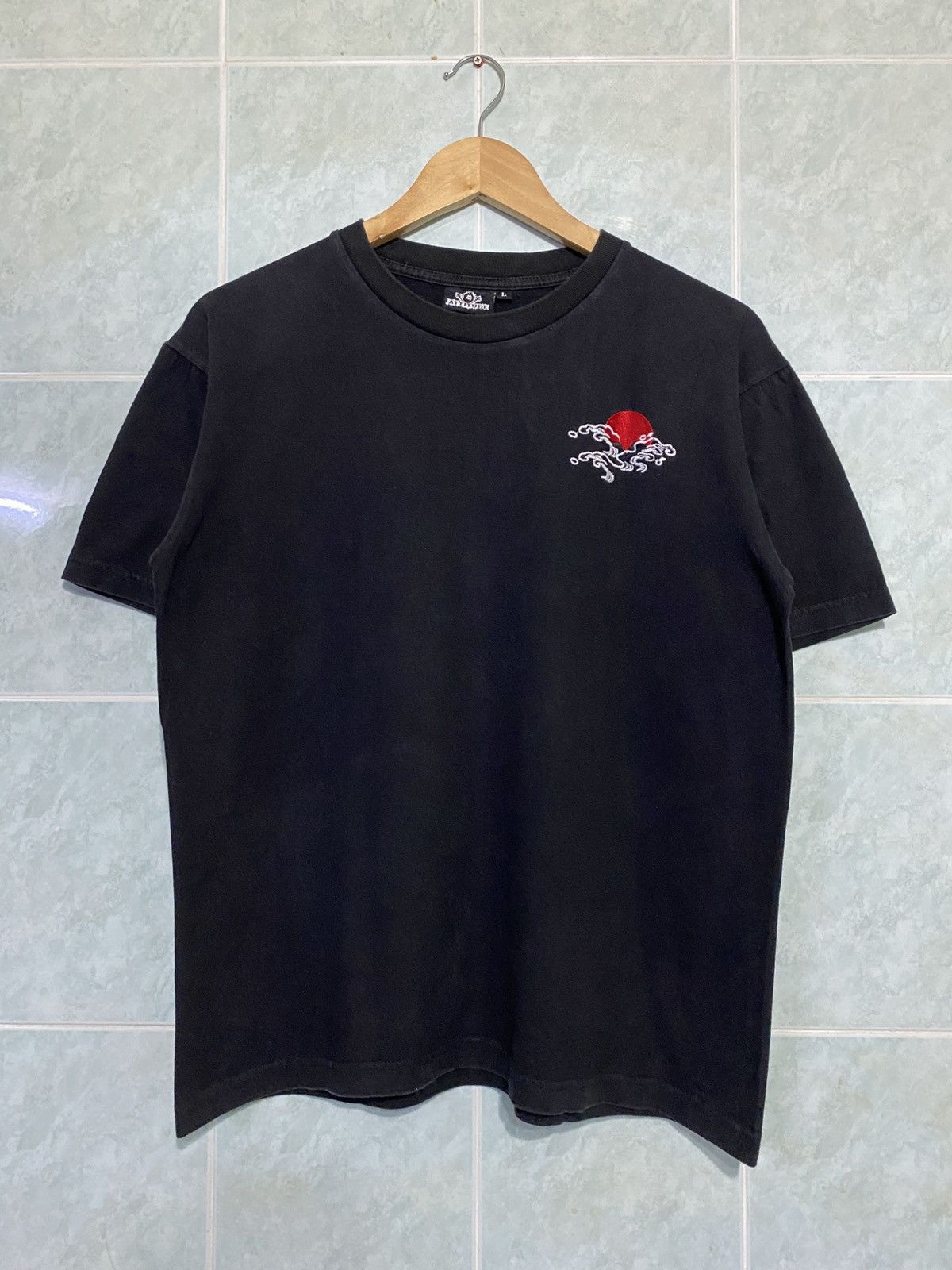 Demon × Japanese Brand Attitude Japan Embroidery Sukajan Art Demon Tee Size US L / EU 52-54 / 3 - 2 Thumbnail