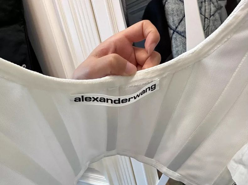 Alexander Wang Alexander Wang White Structured Tank Top- Size S / US 4 / IT 40 - 4 Thumbnail