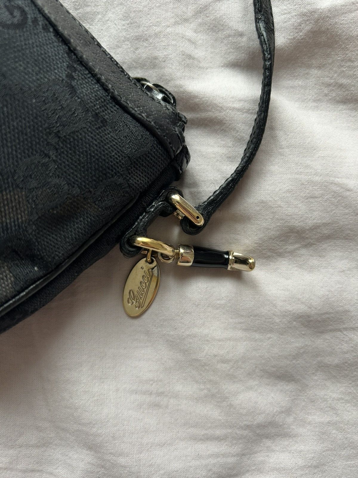 Designer × Gucci × Vintage gucci cloth pochette Size ONE SIZE - 8 Thumbnail