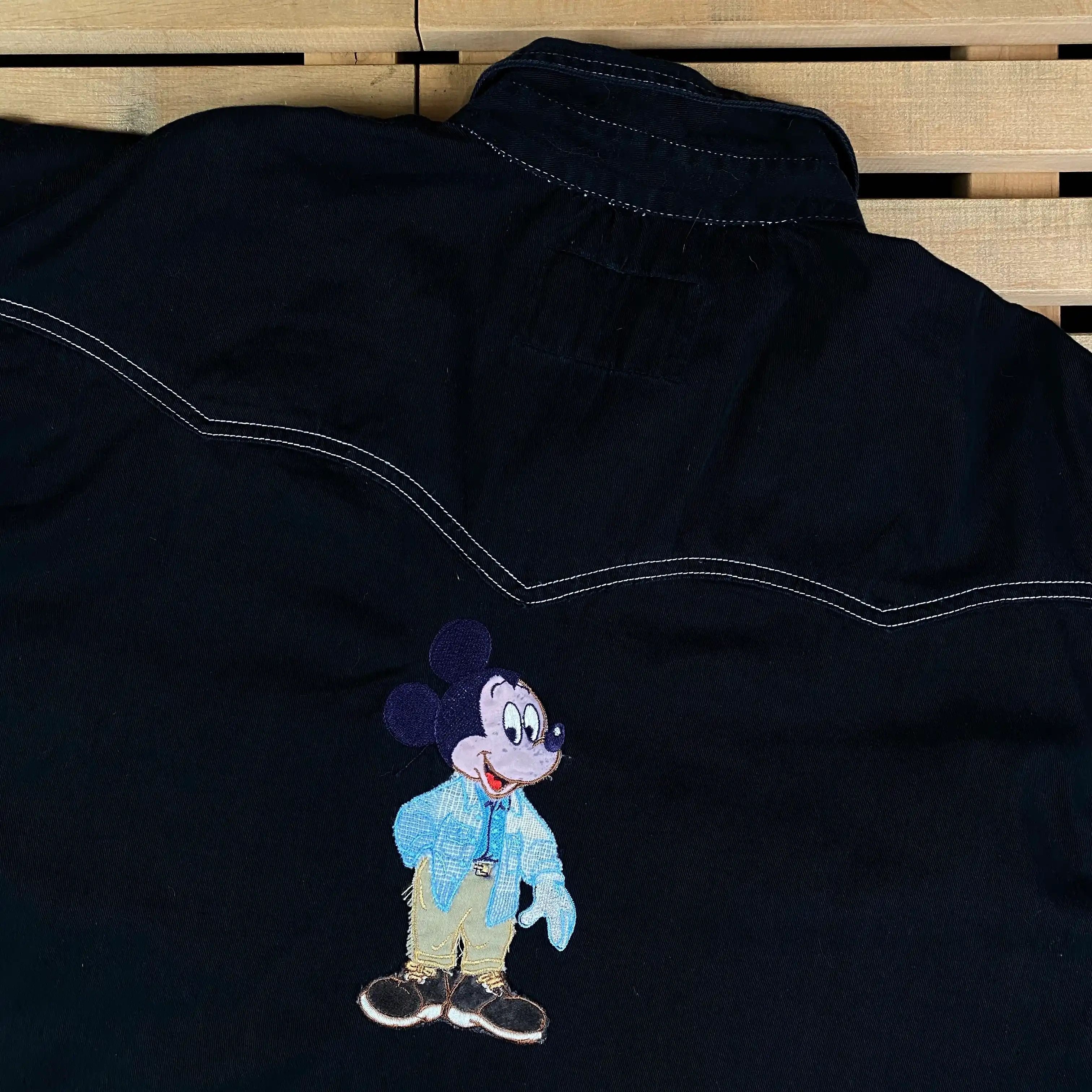 Vintage Mens Shirt Long Sleeve Hardwear Mickey Mouse Size XL Size US XL / EU 56 / 4 - 6 Thumbnail