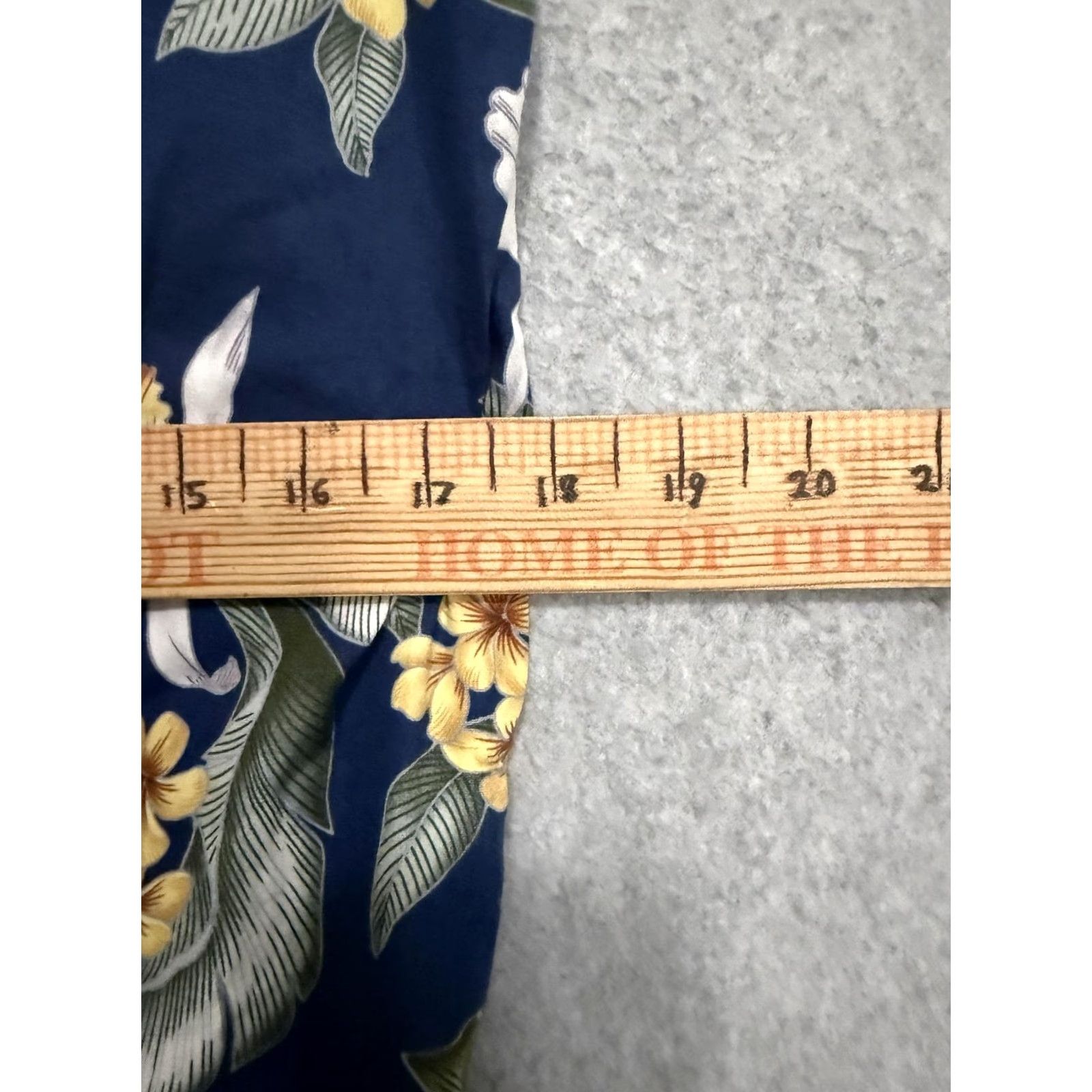 Vintage Aloha Republic Dress Womens XL Blue Floral Hawaiian Sundress Shirt? Size XL / US 12-14 / IT 48-50 - 7 Thumbnail
